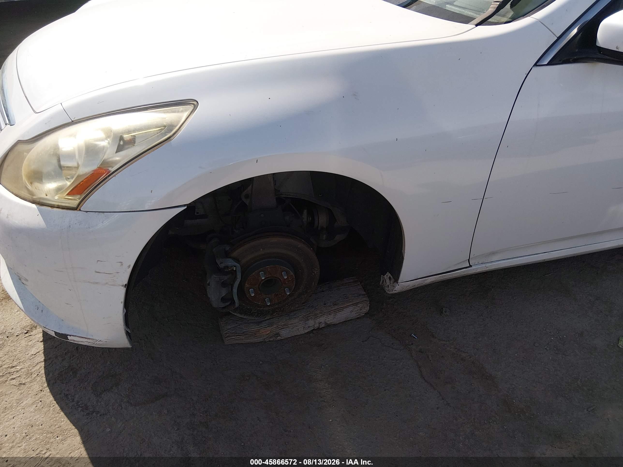 2012 Infiniti G37 Journey Белый vin: JN1CV6AP9CM623310