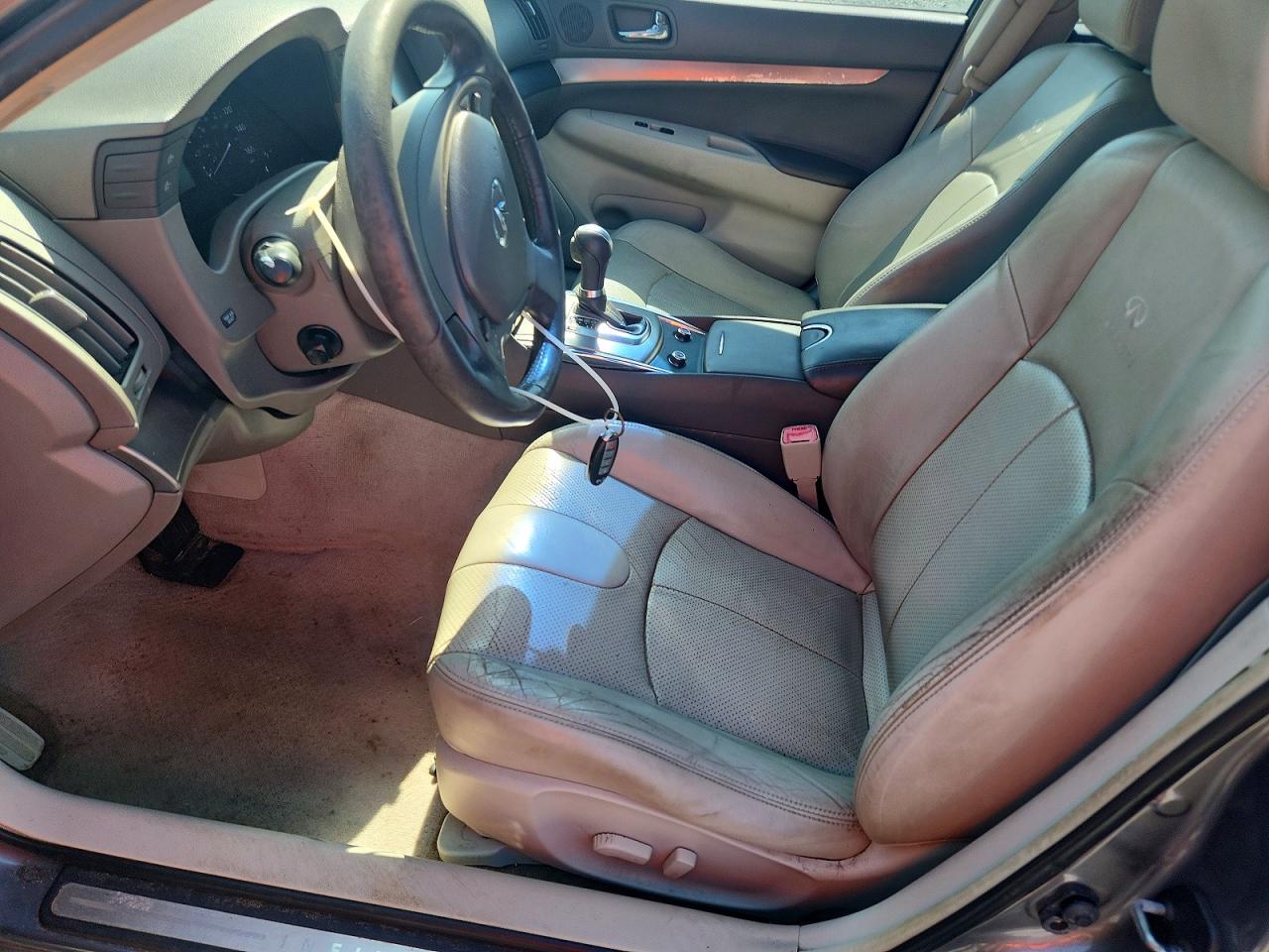 2012 Infiniti G37 Base Silver vin: JN1CV6AP9CM627454