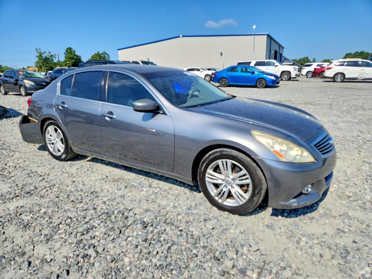 2012 Infiniti G37 Base Silver vin: JN1CV6AP9CM627454