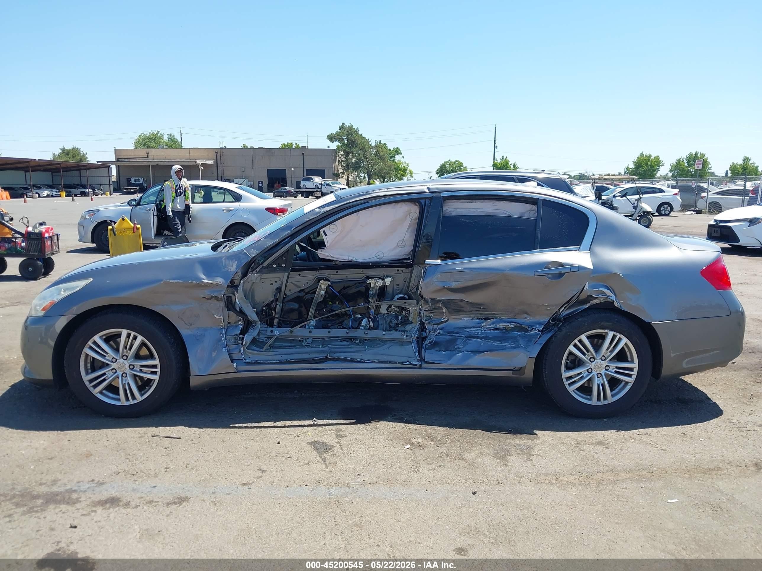 2012 Infiniti G37 Journey Gray vin: JN1CV6AP9CM627759