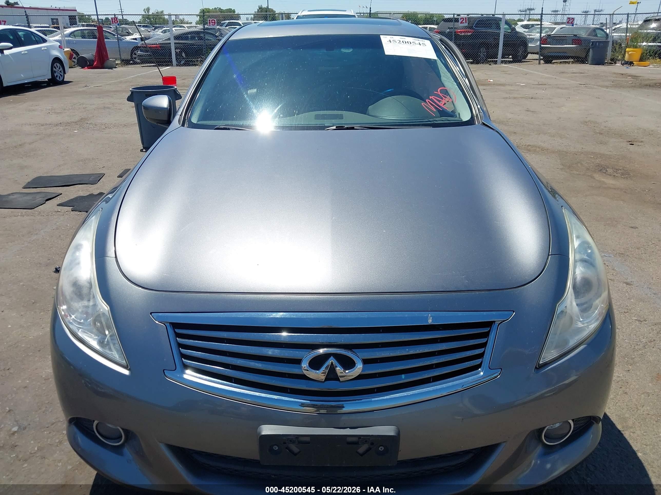 2012 Infiniti G37 Journey Gray vin: JN1CV6AP9CM627759