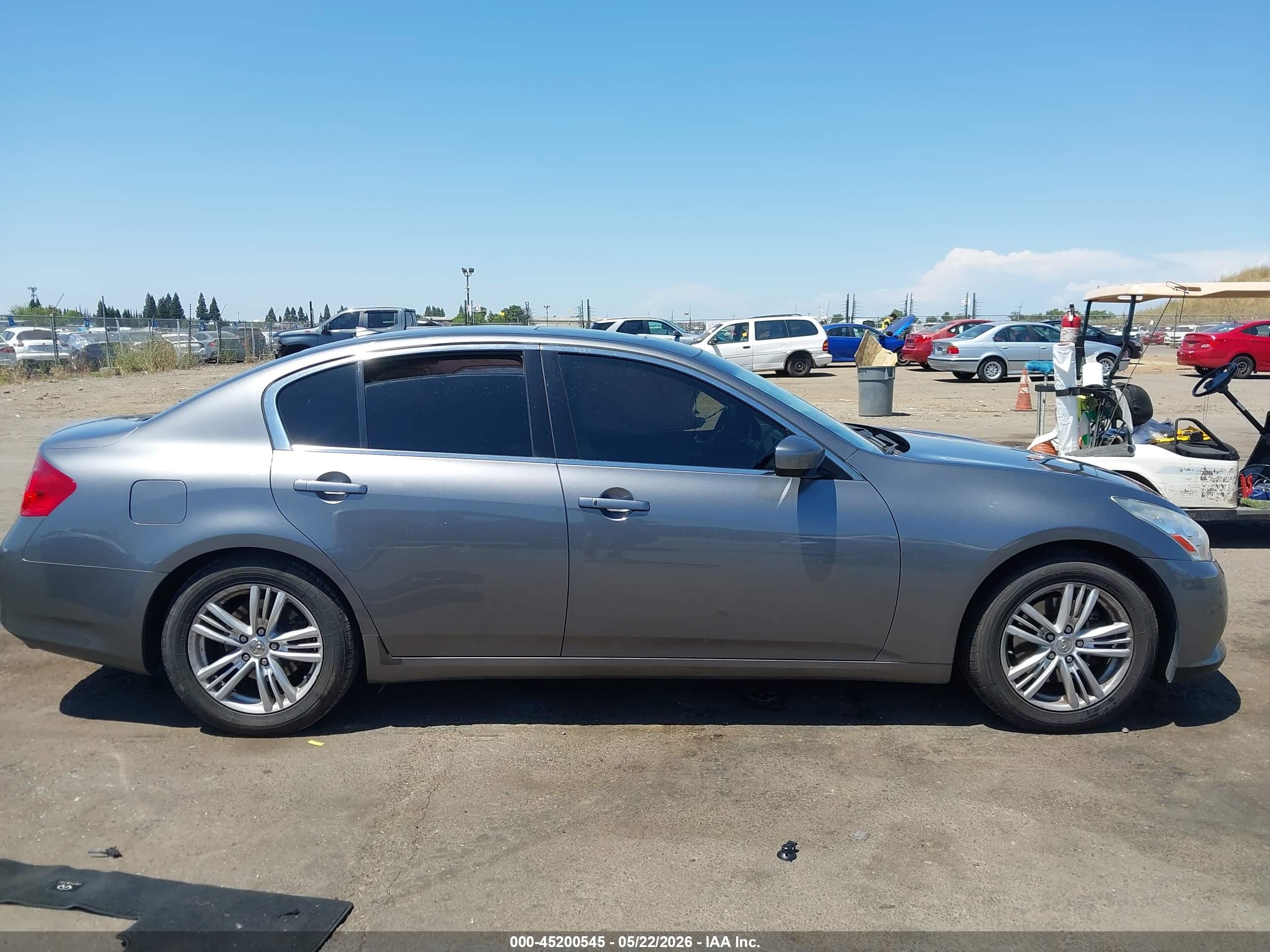 2012 Infiniti G37 Journey Gray vin: JN1CV6AP9CM627759