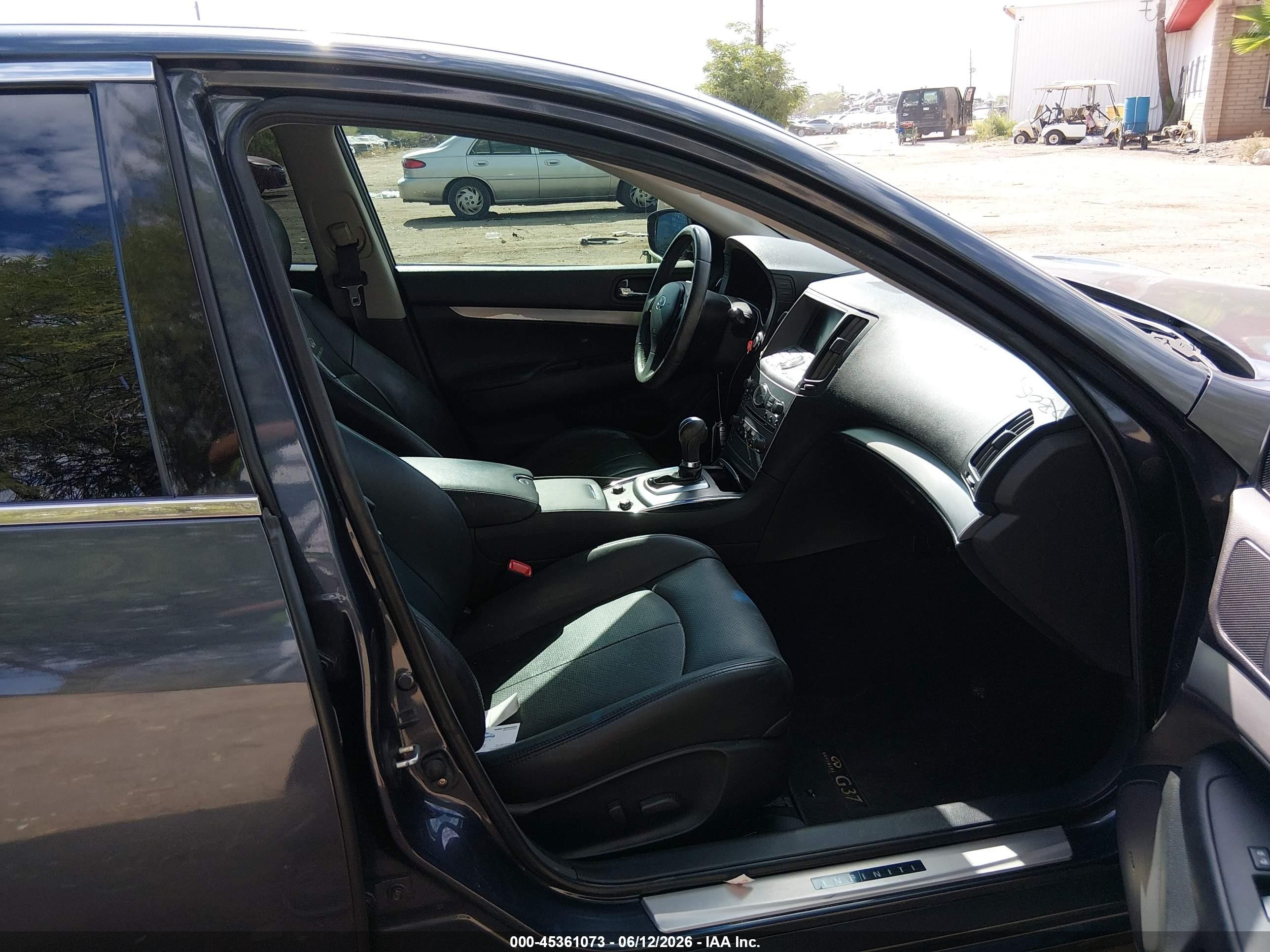2012 Infiniti G37 Journey Gray vin: JN1CV6AP9CM930976