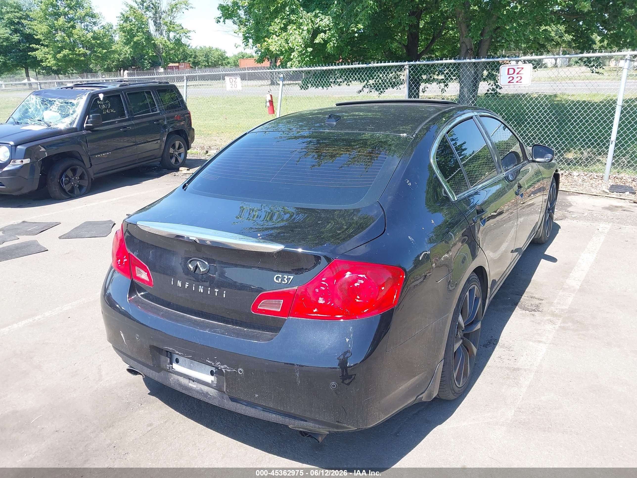 2013 Infiniti G37 Journey Black vin: JN1CV6AP9DM304765