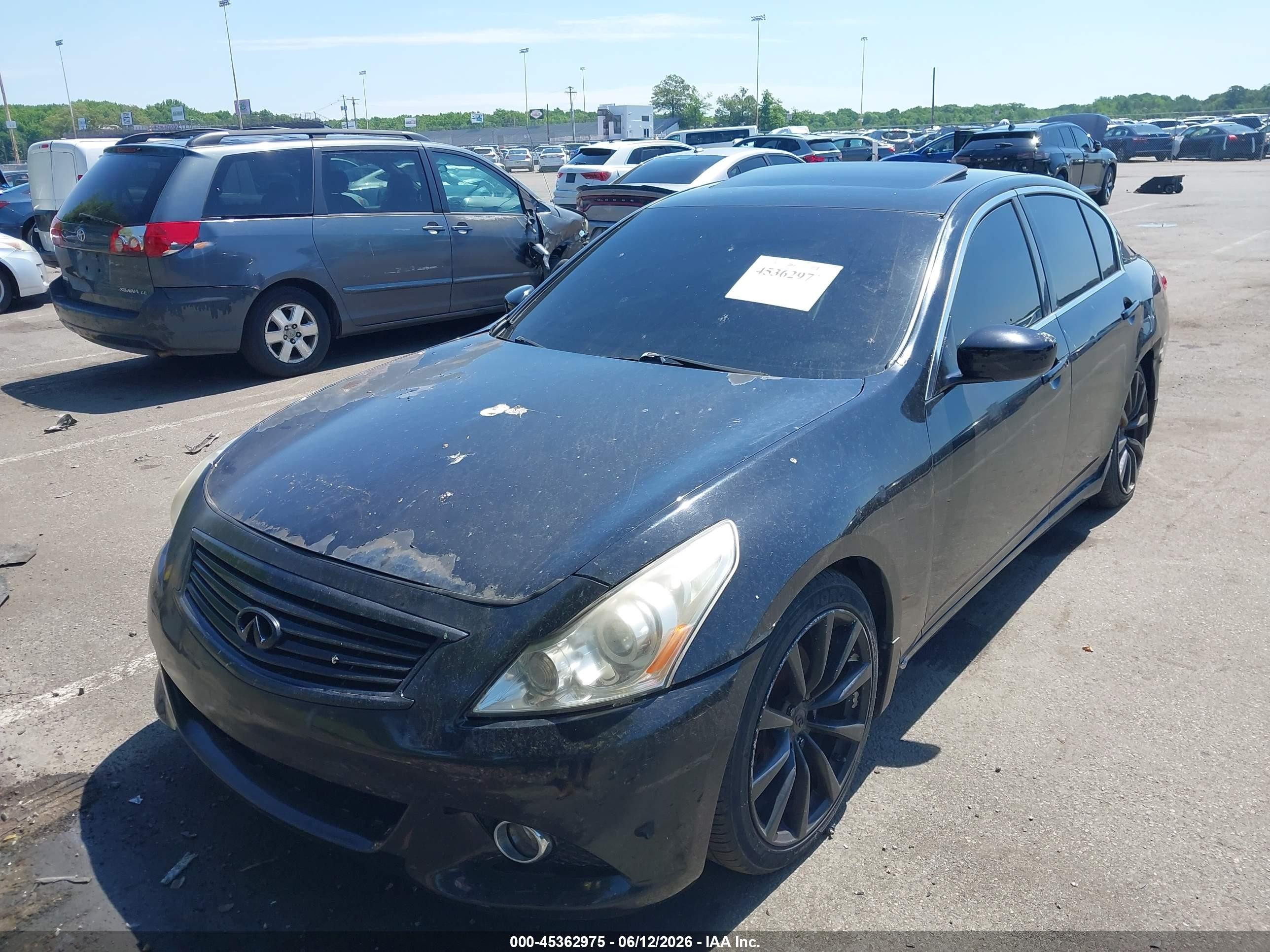 2013 Infiniti G37 Journey Black vin: JN1CV6AP9DM304765