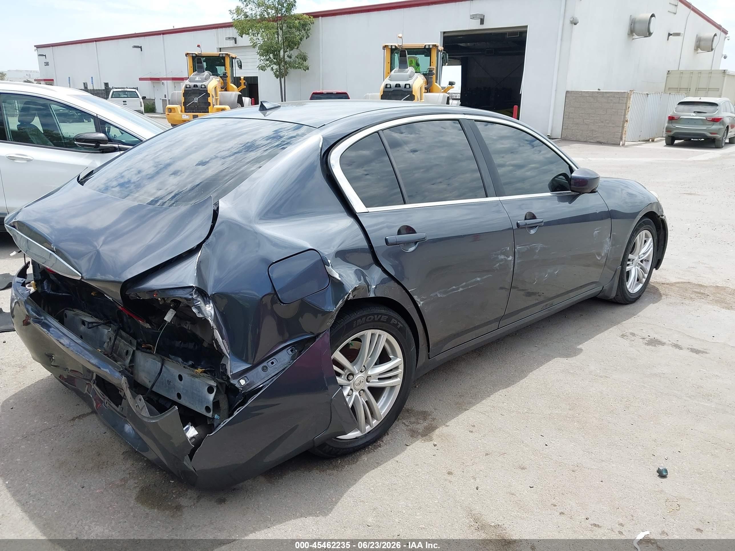 2013 Infiniti G37 Journey Gray vin: JN1CV6AP9DM712795