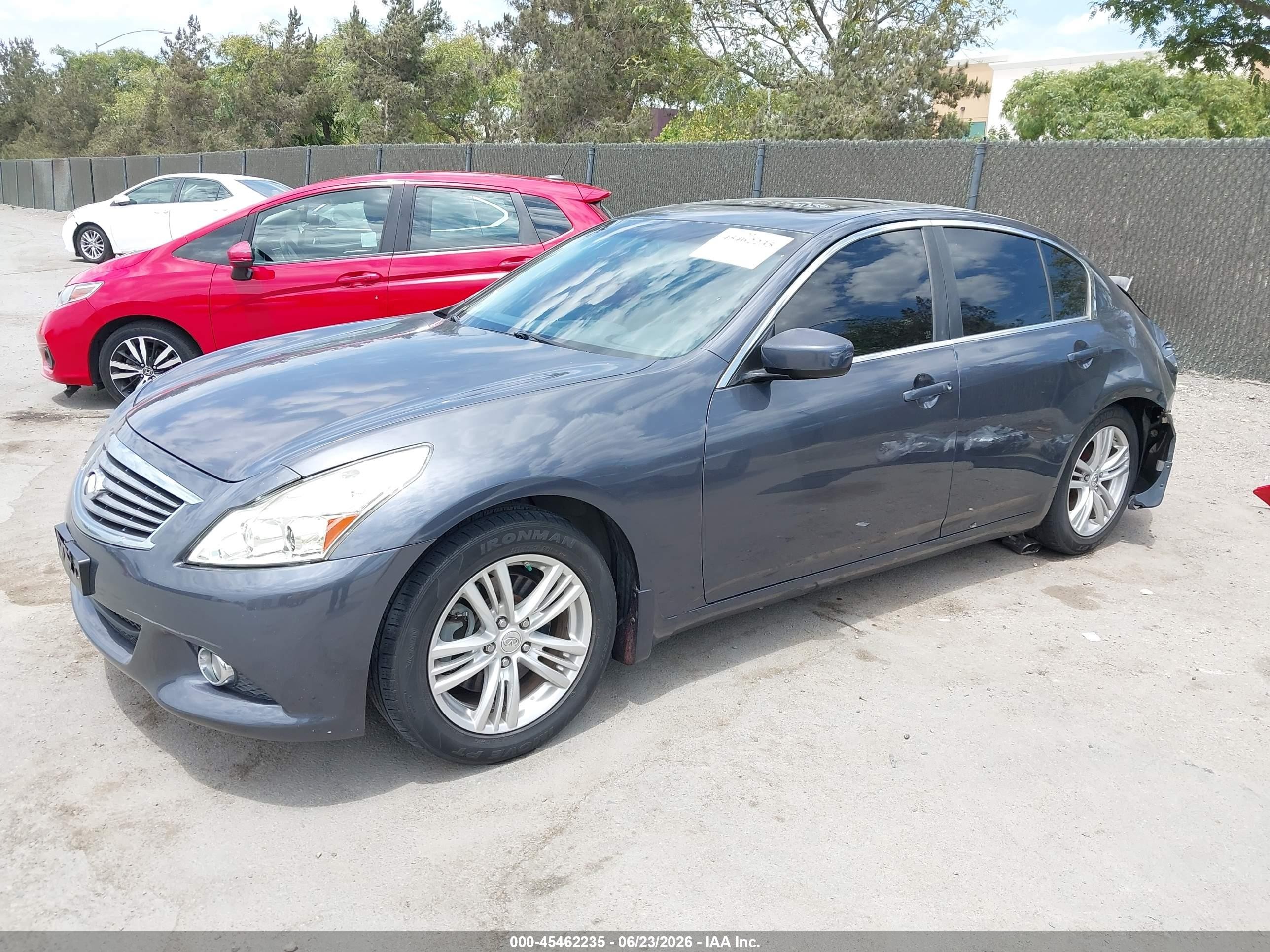 2013 Infiniti G37 Journey Gray vin: JN1CV6AP9DM712795