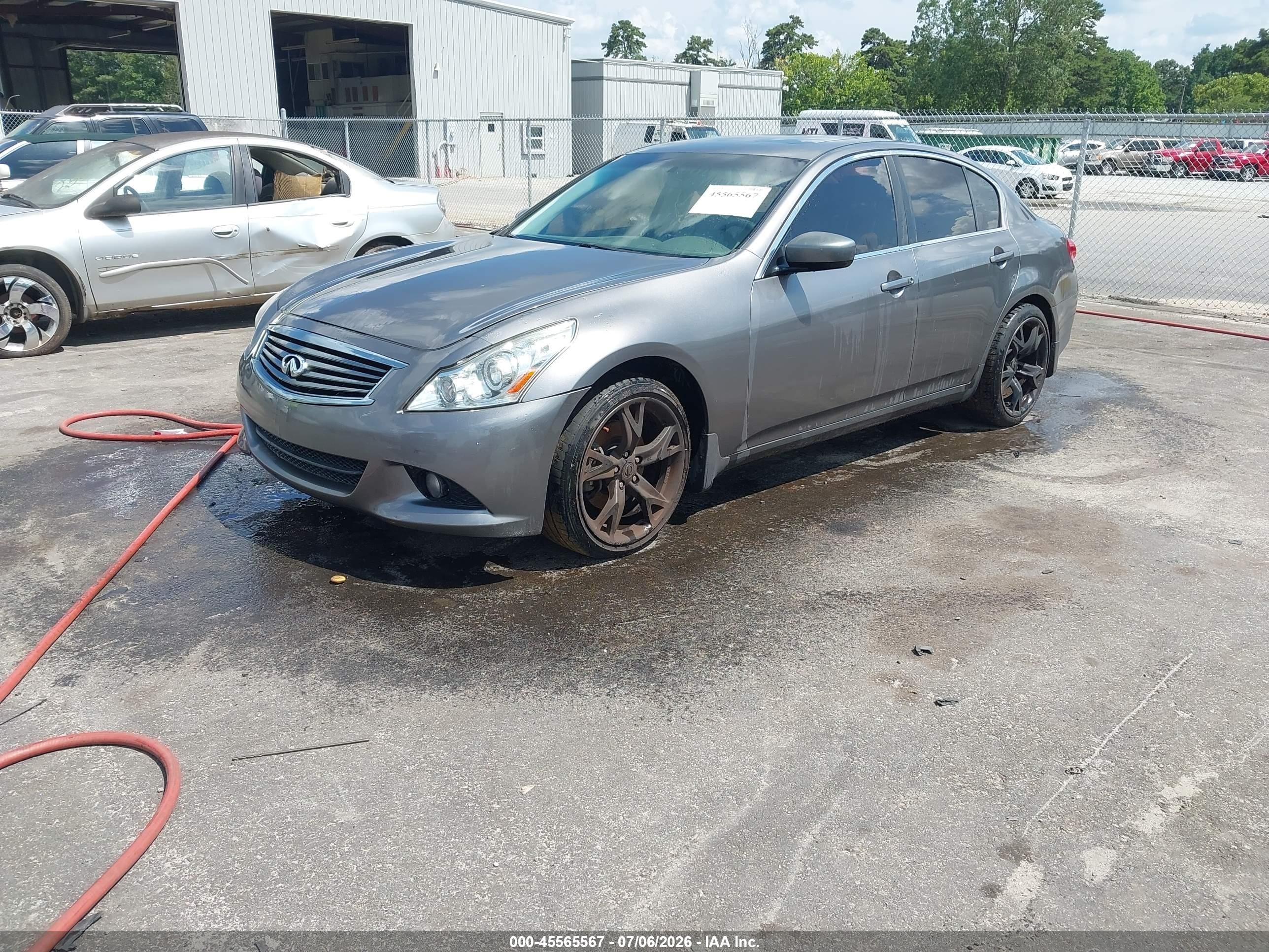 2013 Infiniti G37 Journey Gray vin: JN1CV6AP9DM717236
