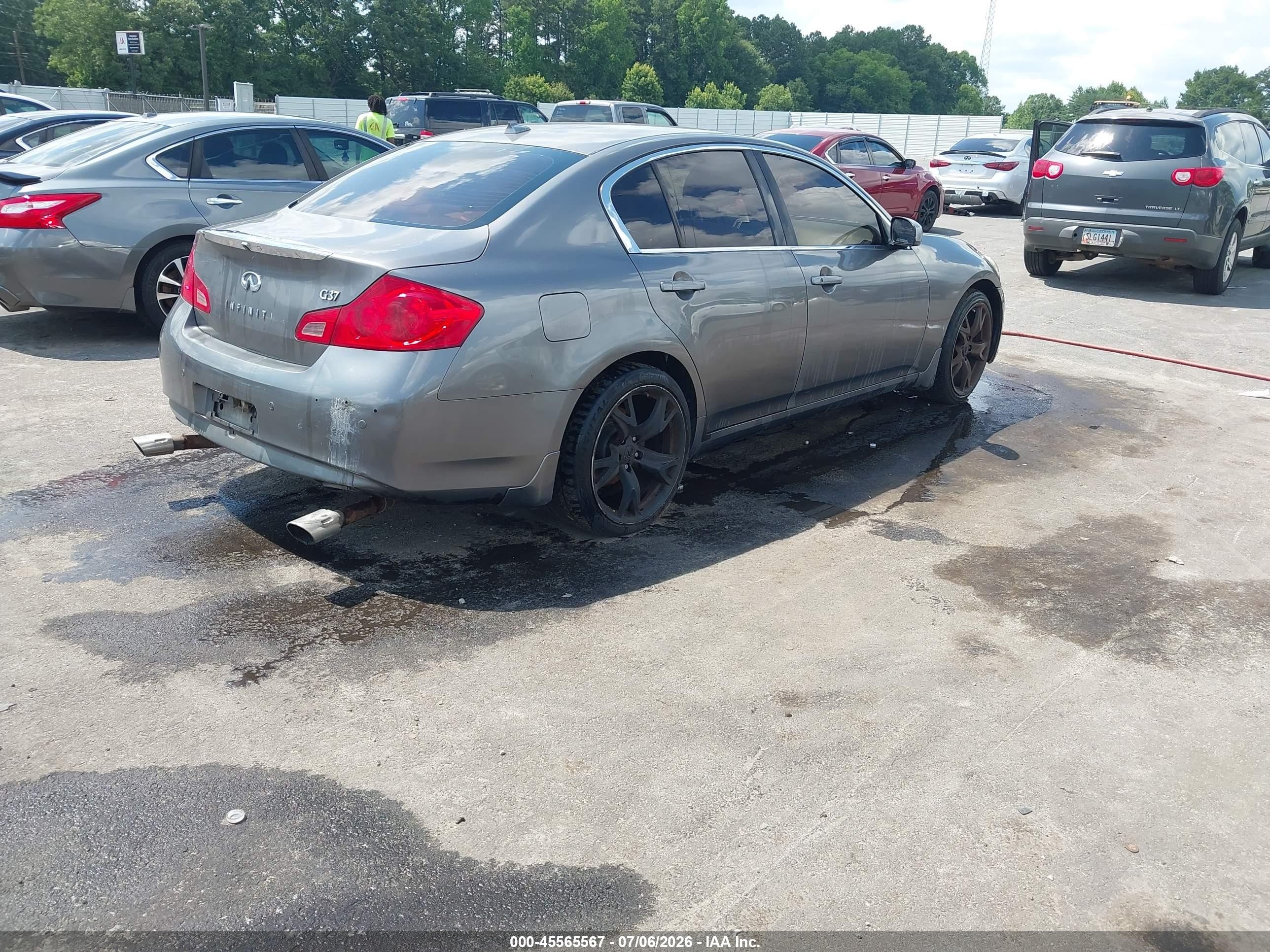 2013 Infiniti G37 Journey Gray vin: JN1CV6AP9DM717236