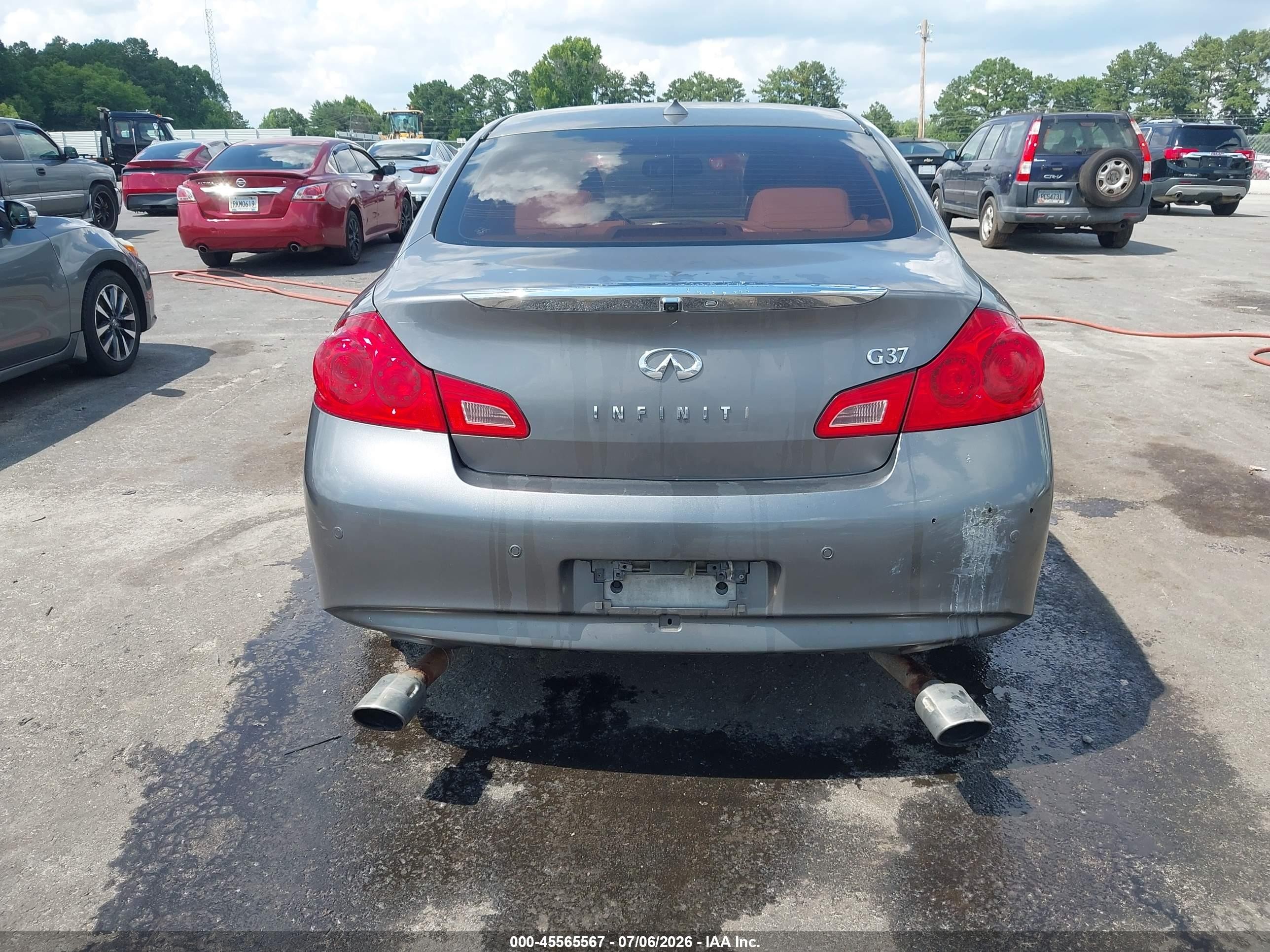 2013 Infiniti G37 Journey Gray vin: JN1CV6AP9DM717236