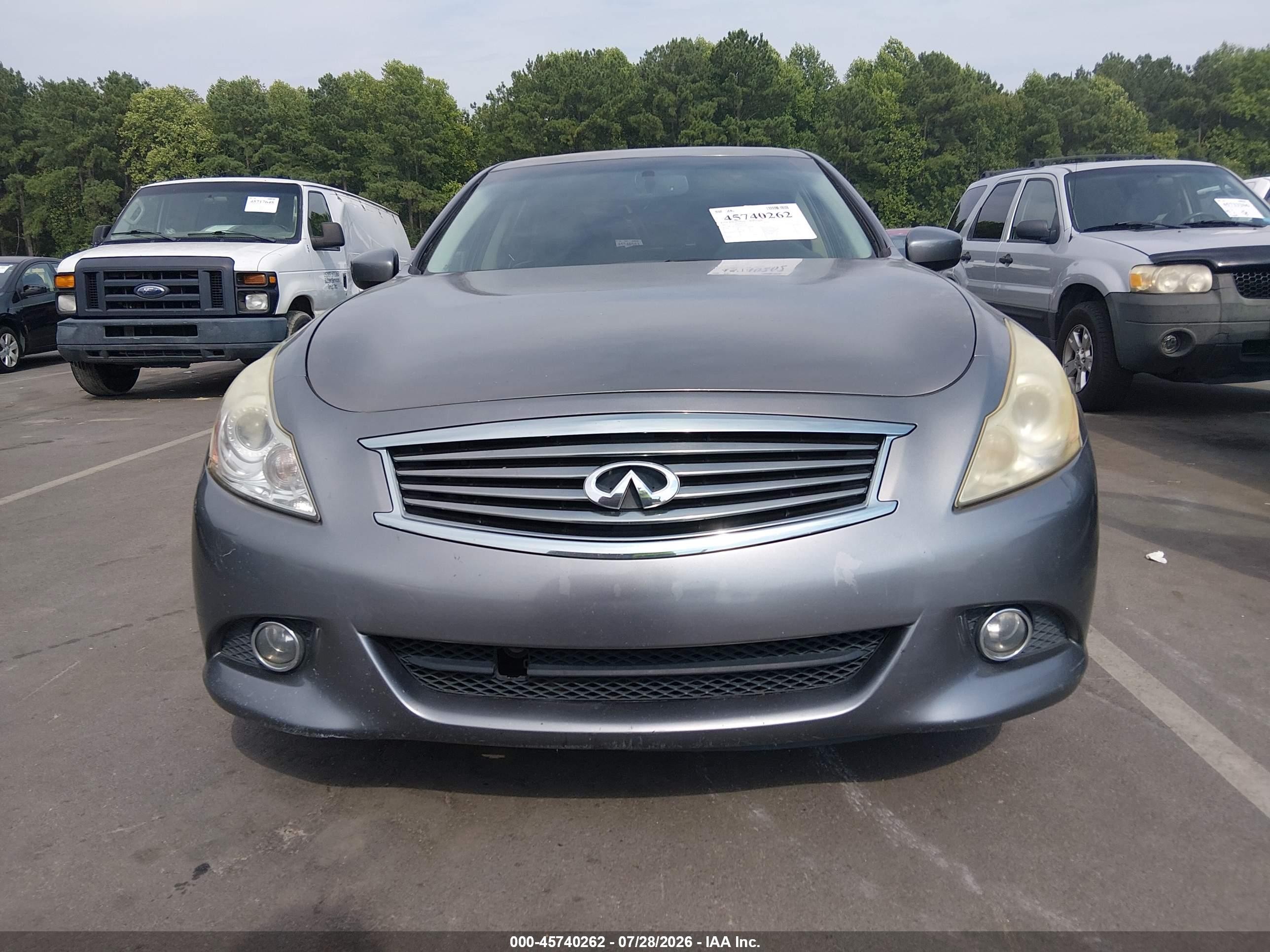 2013 Infiniti G37 Journey Gray vin: JN1CV6AP9DM723294