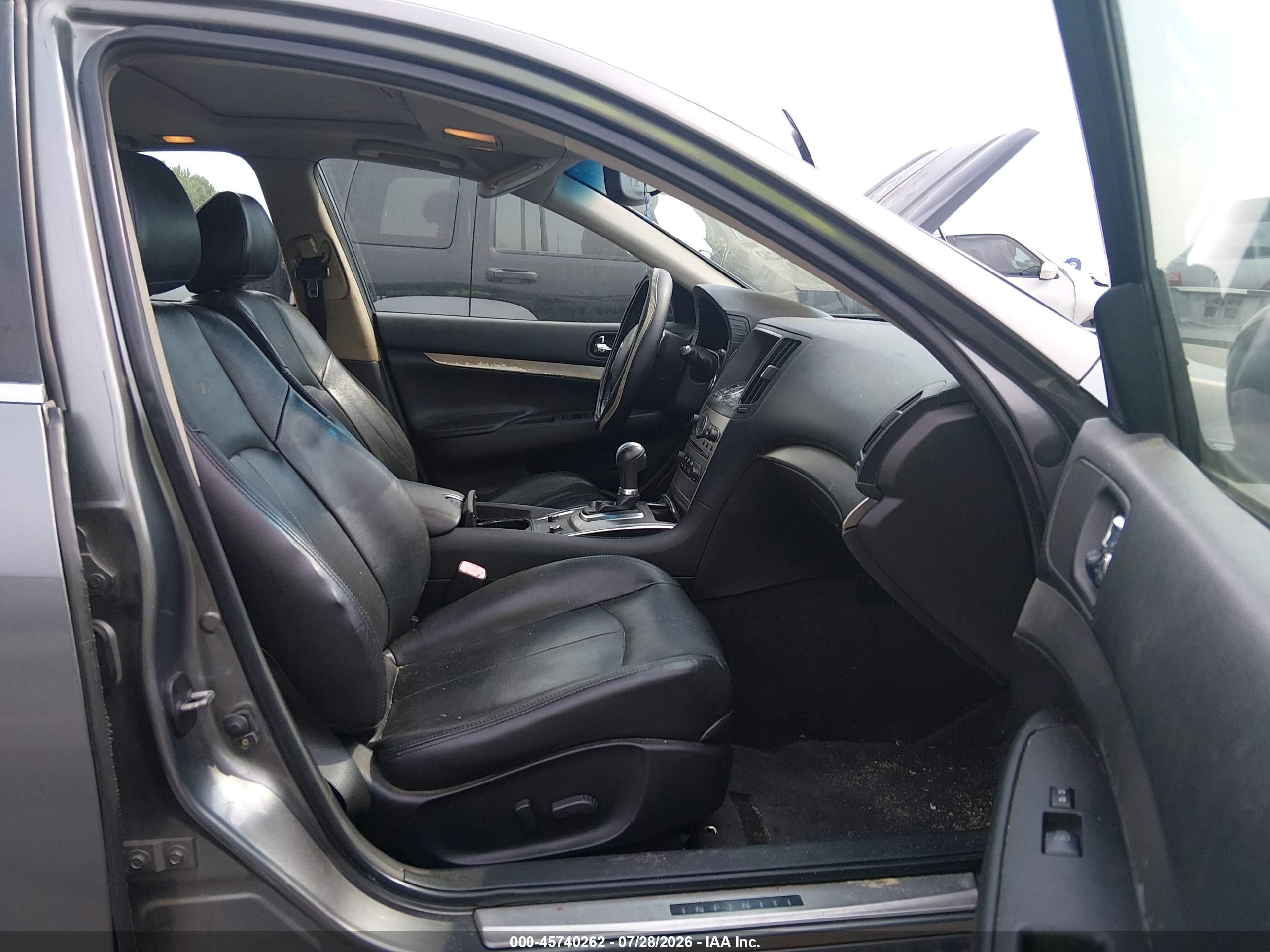 2013 Infiniti G37 Journey Gray vin: JN1CV6AP9DM723294