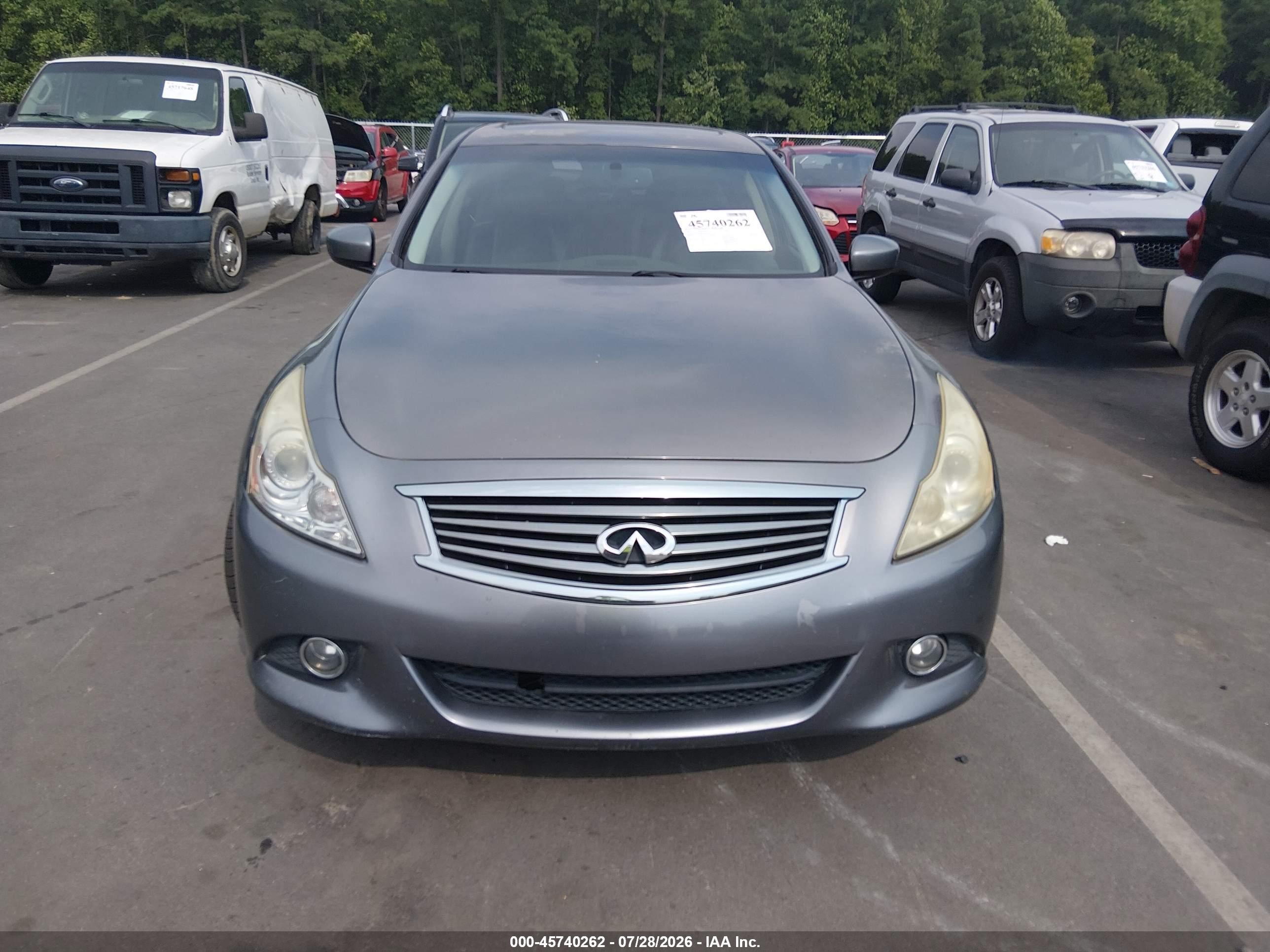 2013 Infiniti G37 Journey Gray vin: JN1CV6AP9DM723294