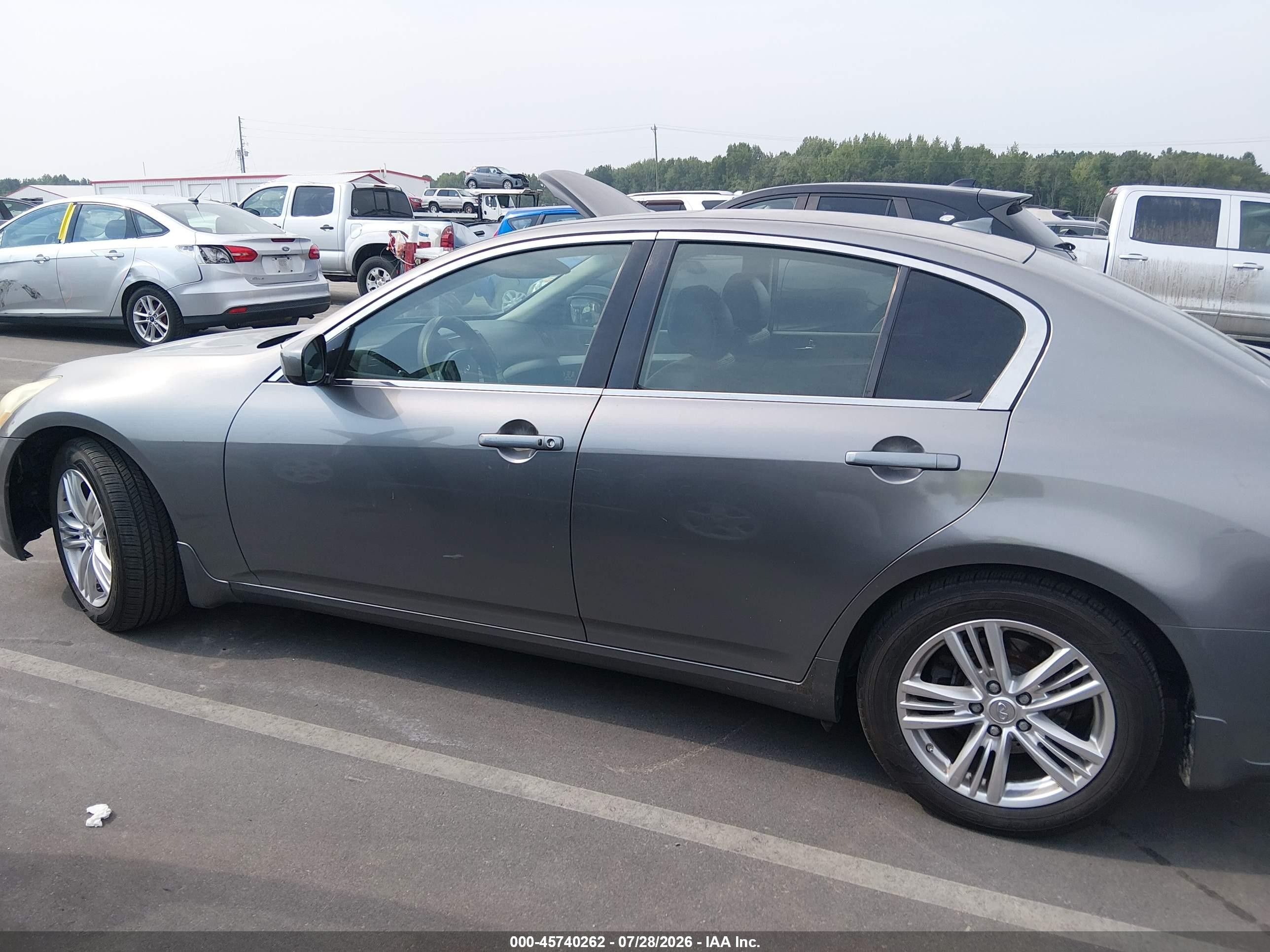 2013 Infiniti G37 Journey Gray vin: JN1CV6AP9DM723294