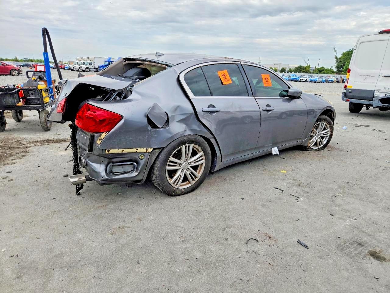 2013 Infiniti G37 Sedan Journey Gray vin: JN1CV6AP9DM724204