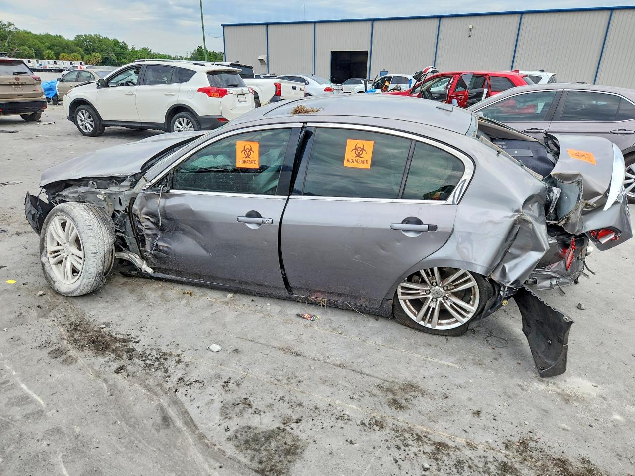 2013 Infiniti G37 Sedan Journey Gray vin: JN1CV6AP9DM724204