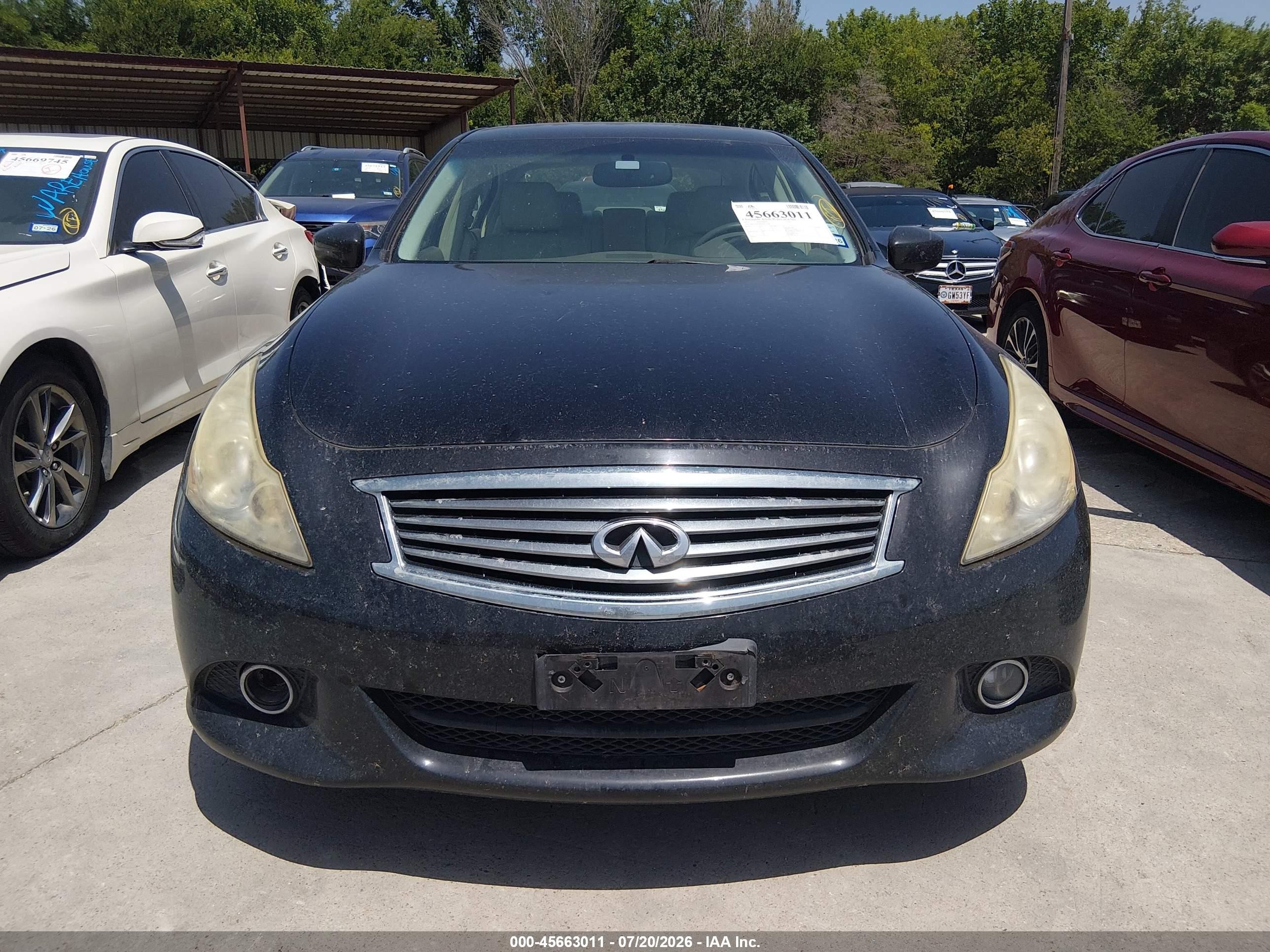 2013 Infiniti G37 Journey Black vin: JN1CV6AP9DM725398