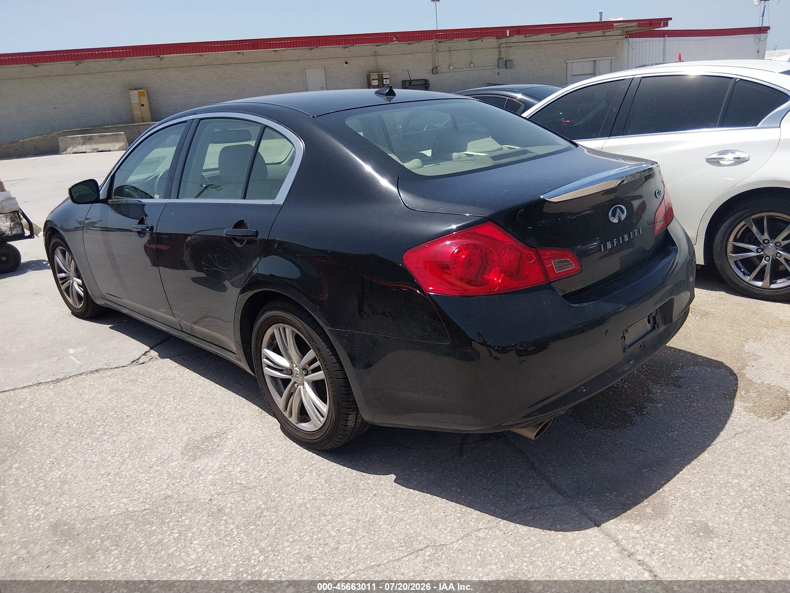 2013 Infiniti G37 Journey Black vin: JN1CV6AP9DM725398