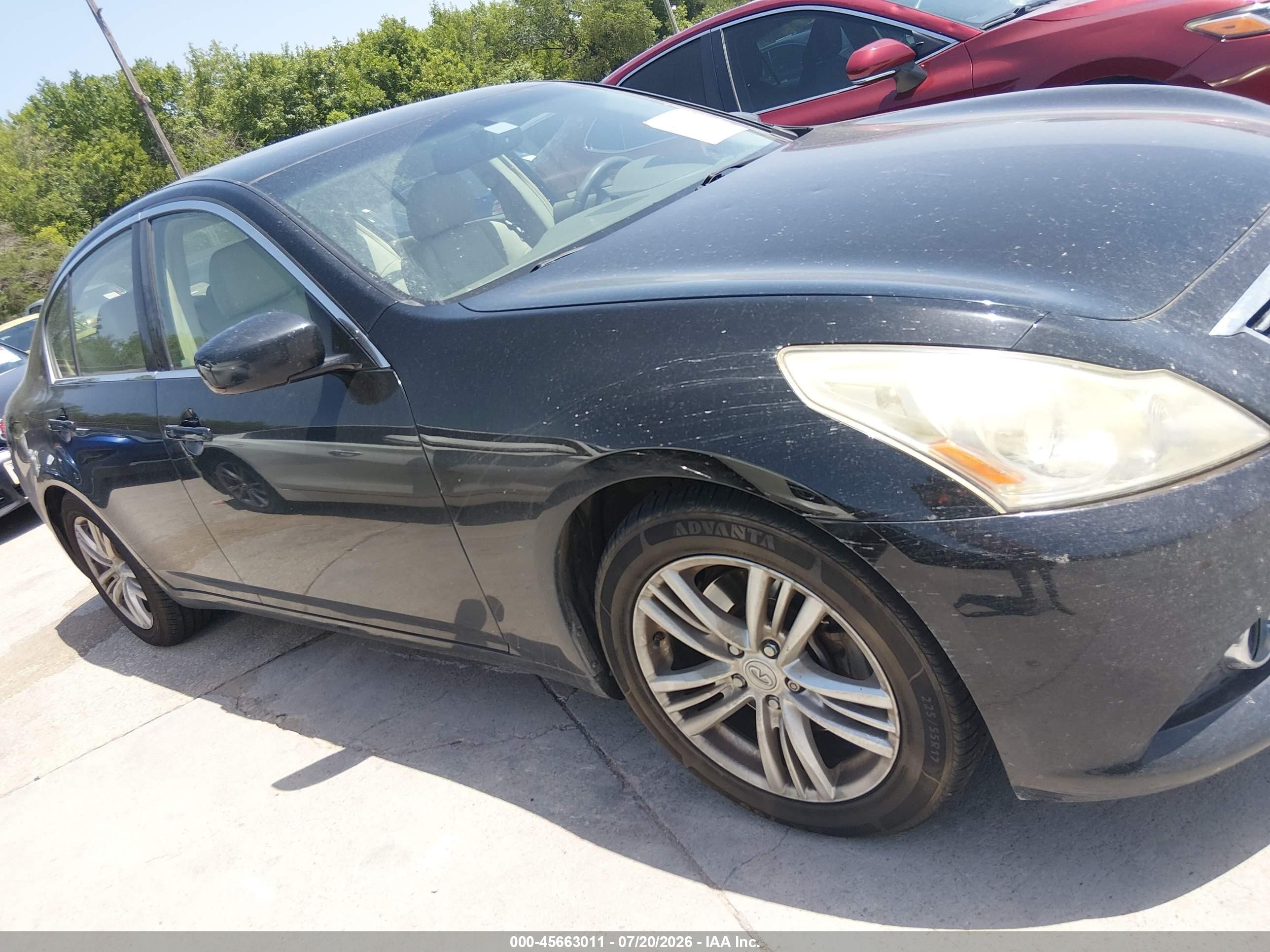 2013 Infiniti G37 Journey Black vin: JN1CV6AP9DM725398