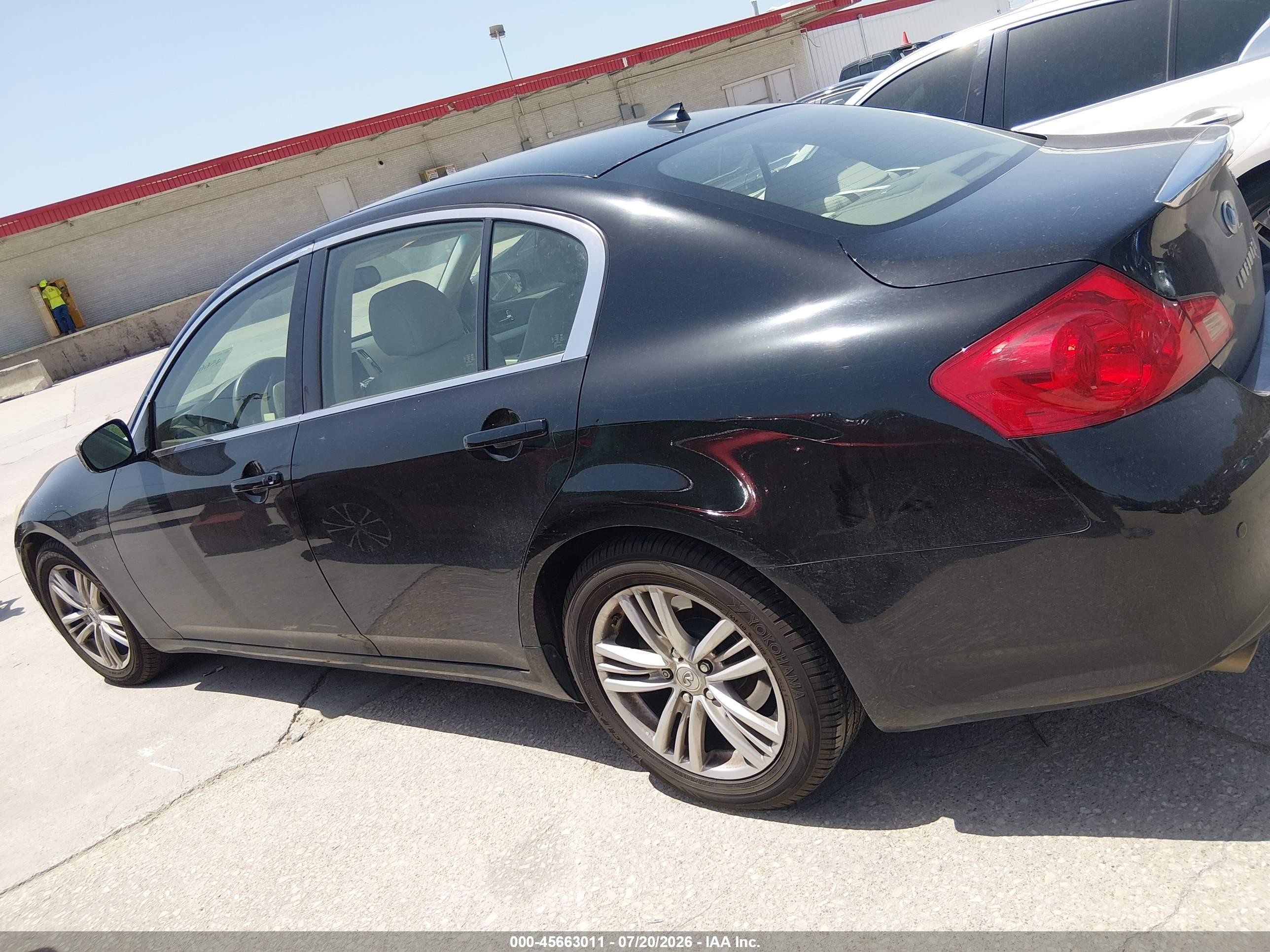 2013 Infiniti G37 Journey Black vin: JN1CV6AP9DM725398