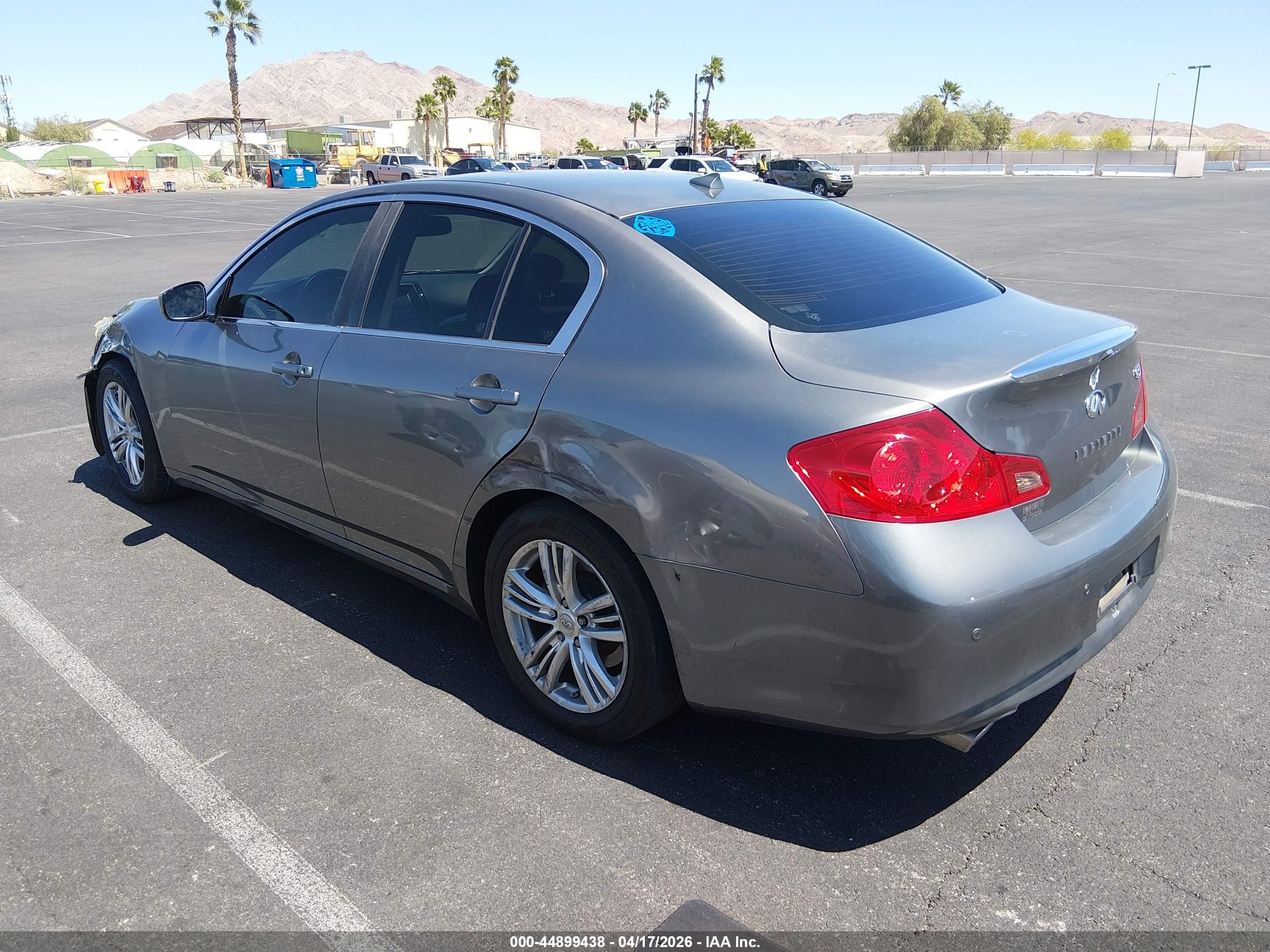 2013 Infiniti G37 Journey Gray vin: JN1CV6AP9DM726261