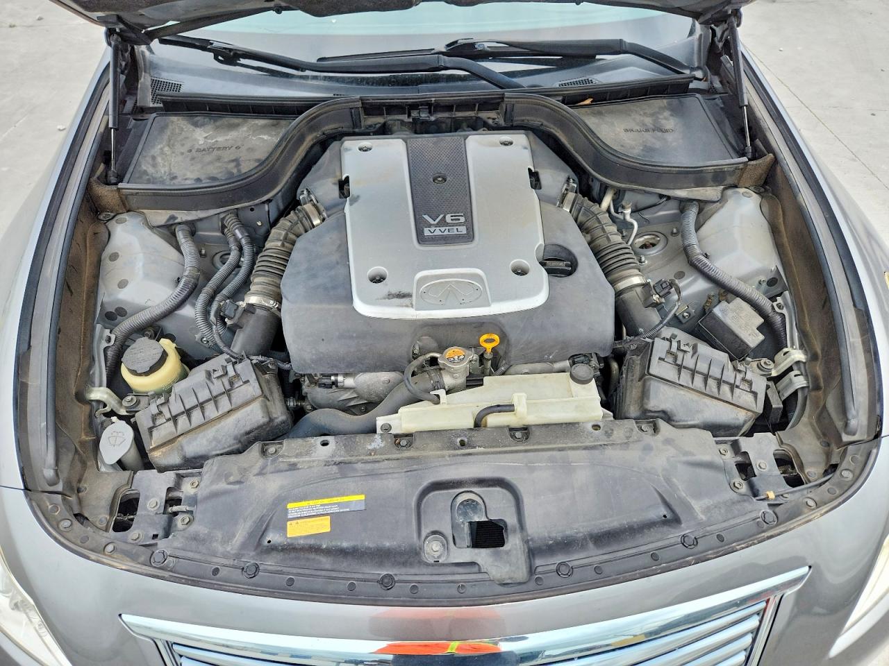 2015 Infiniti Q40 Base Gray vin: JN1CV6AP9FM500143