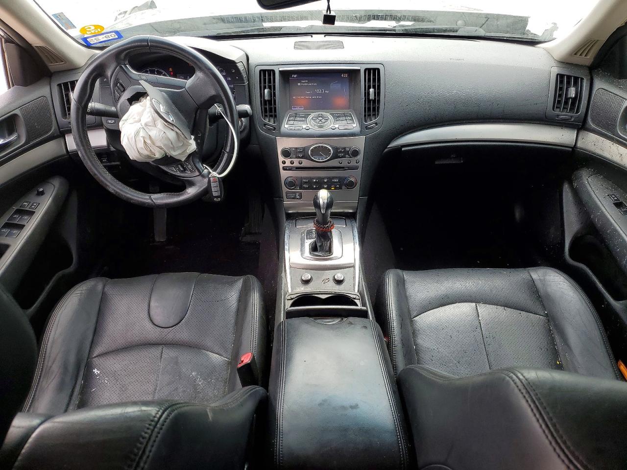2015 Infiniti Q40 Base Черный vin: JN1CV6AP9FM503429