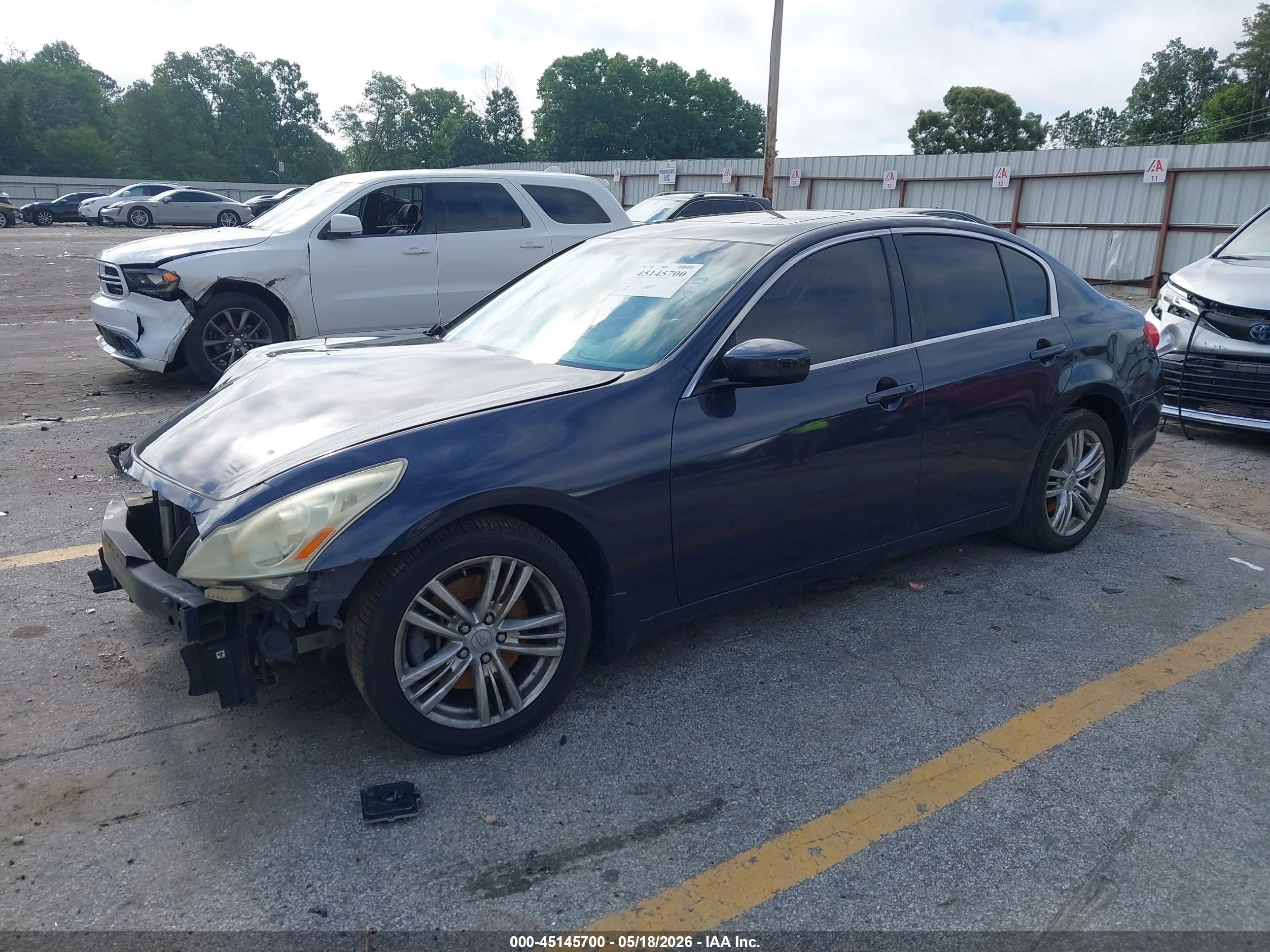 2010 Infiniti G37 Journey Черный vin: JN1CV6APXAM202614