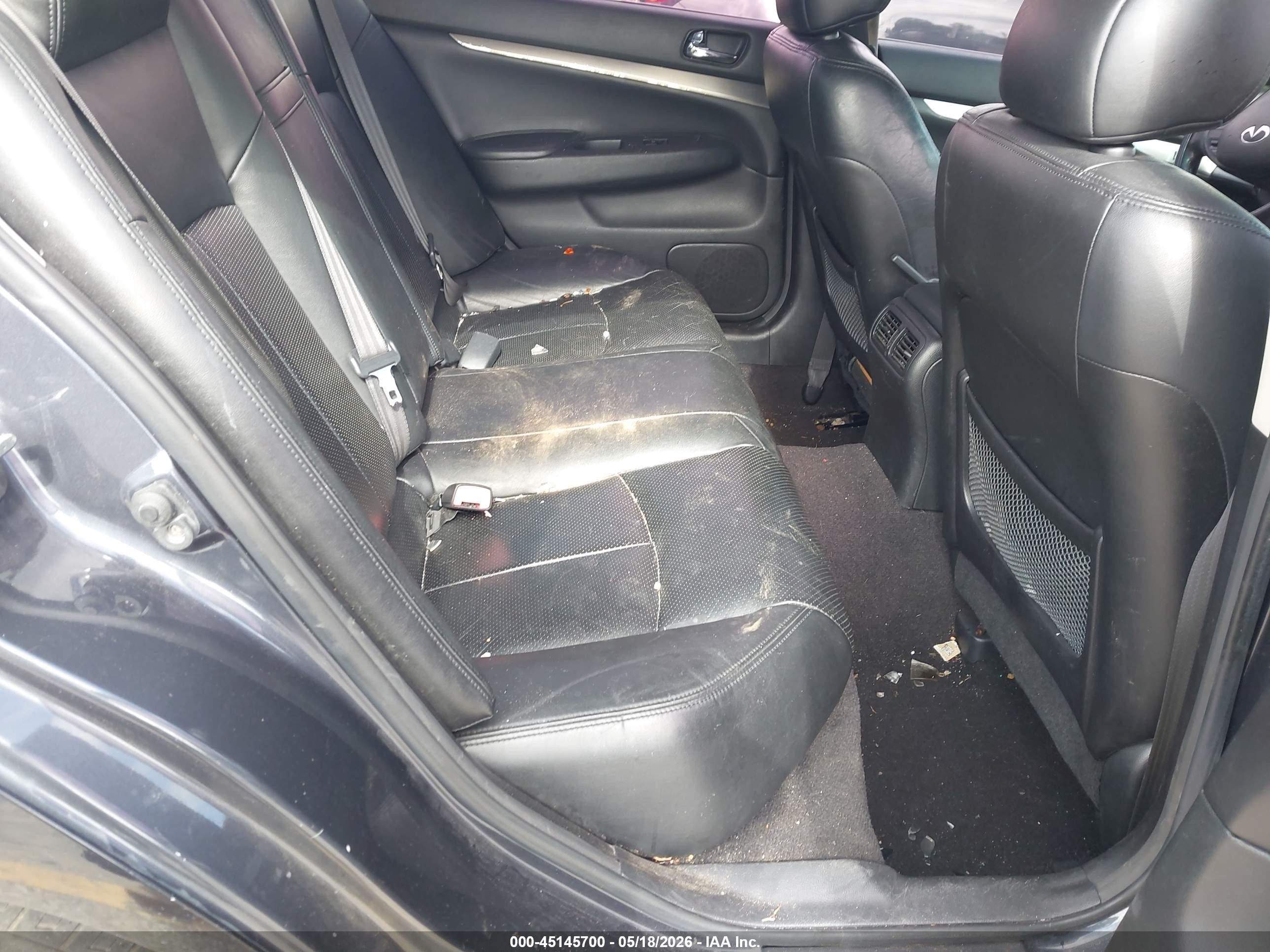 2010 Infiniti G37 Journey Черный vin: JN1CV6APXAM202614