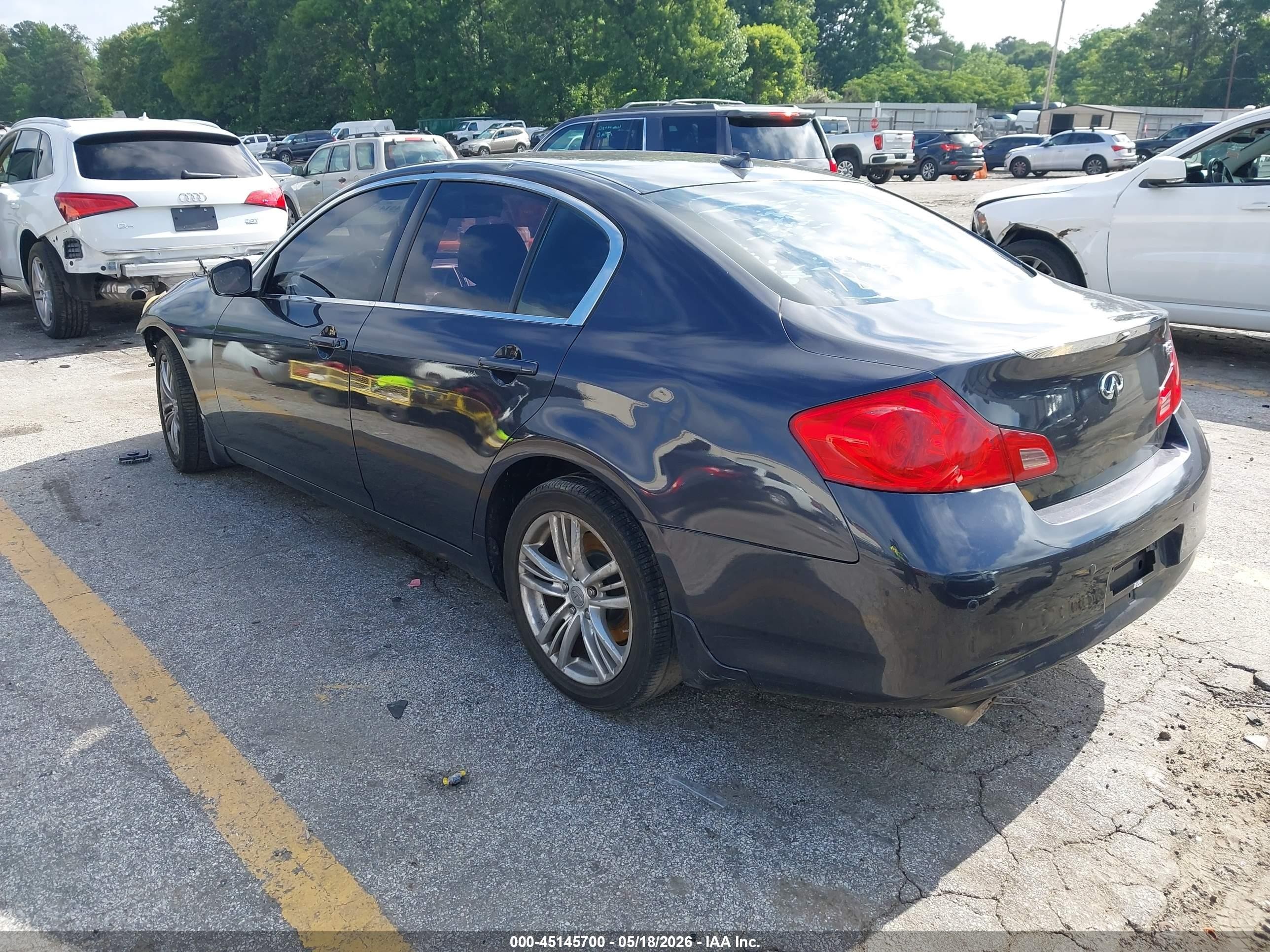 2010 Infiniti G37 Journey Черный vin: JN1CV6APXAM202614