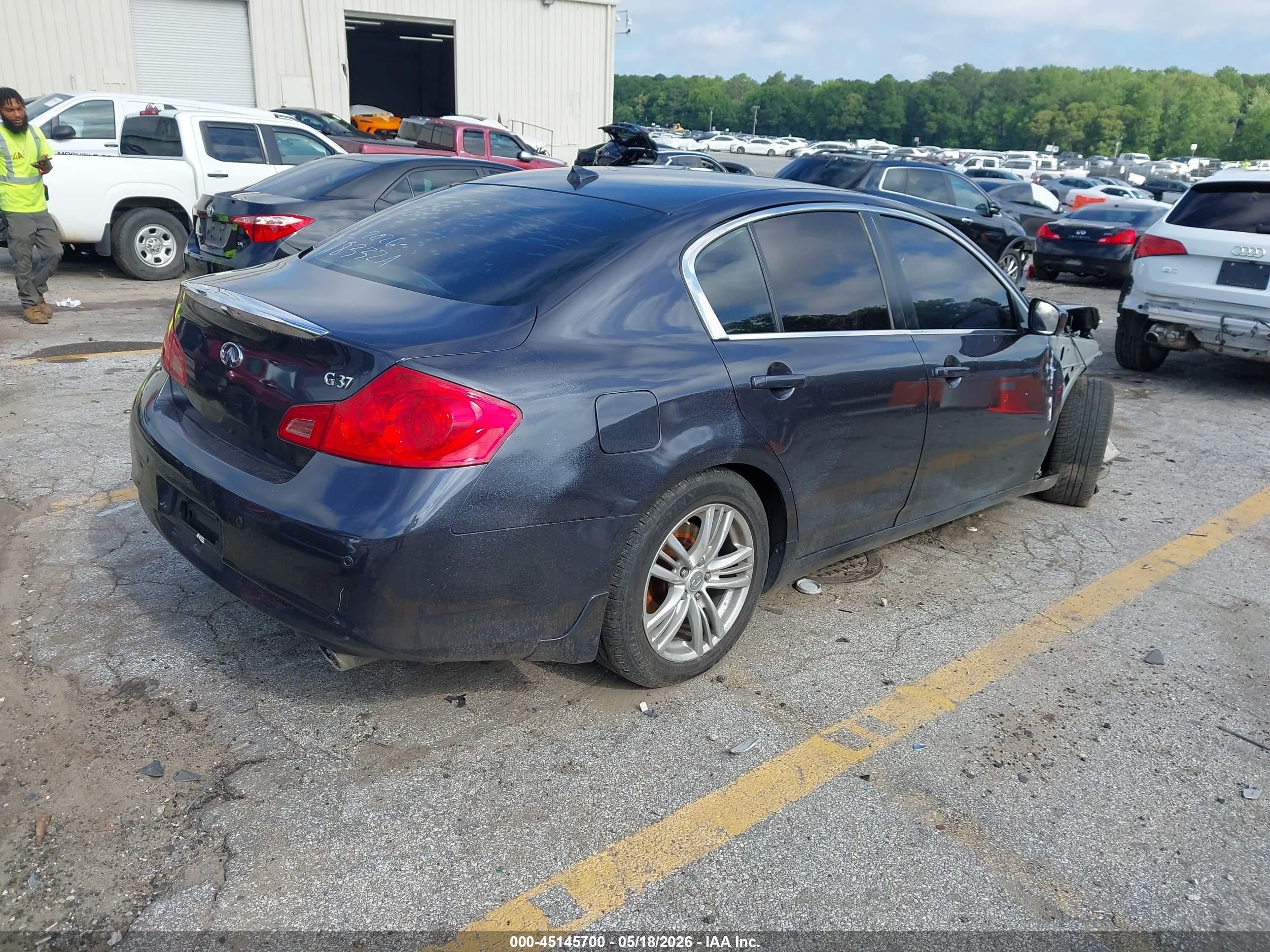 2010 Infiniti G37 Journey Черный vin: JN1CV6APXAM202614