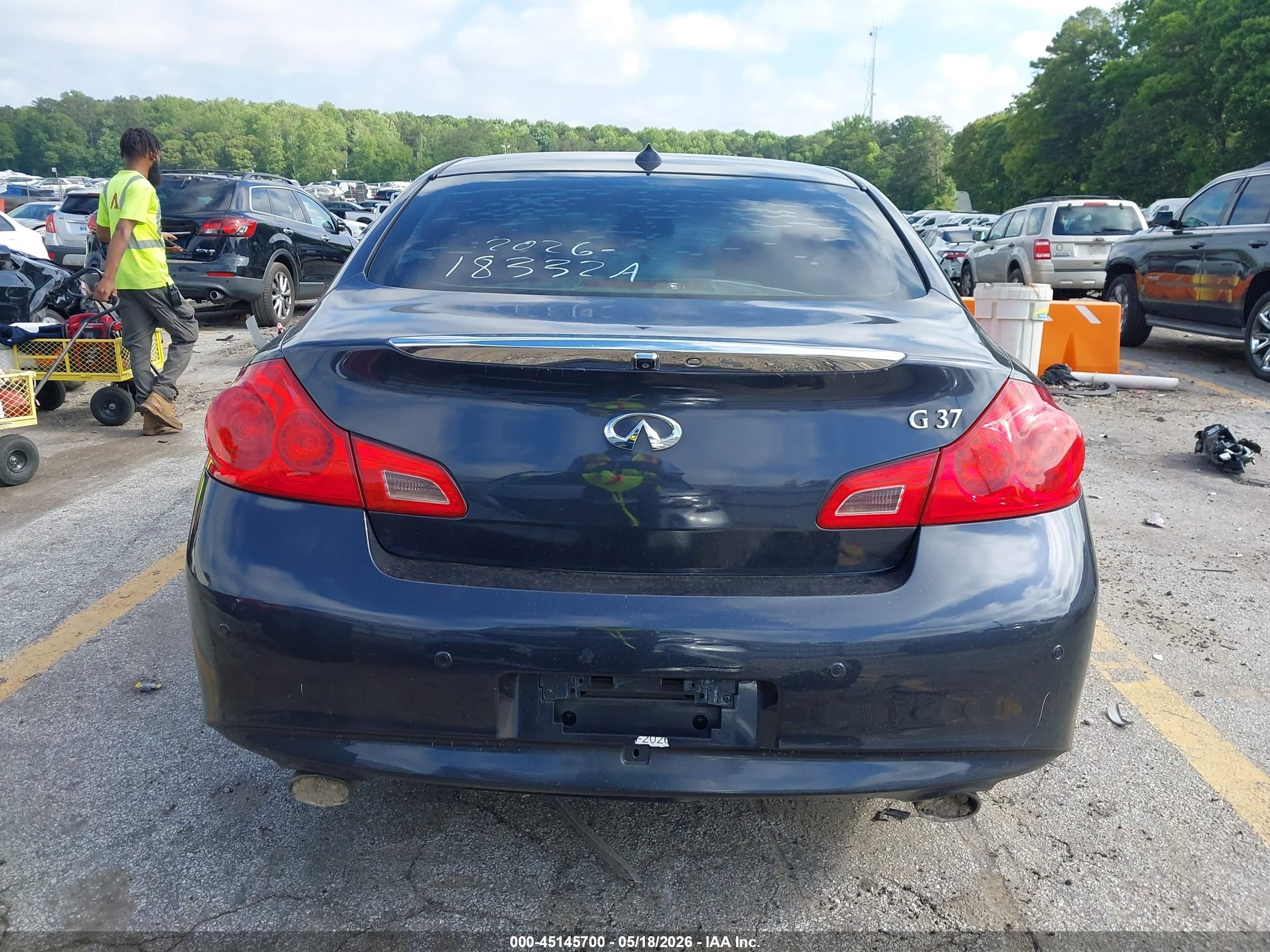2010 Infiniti G37 Journey Черный vin: JN1CV6APXAM202614