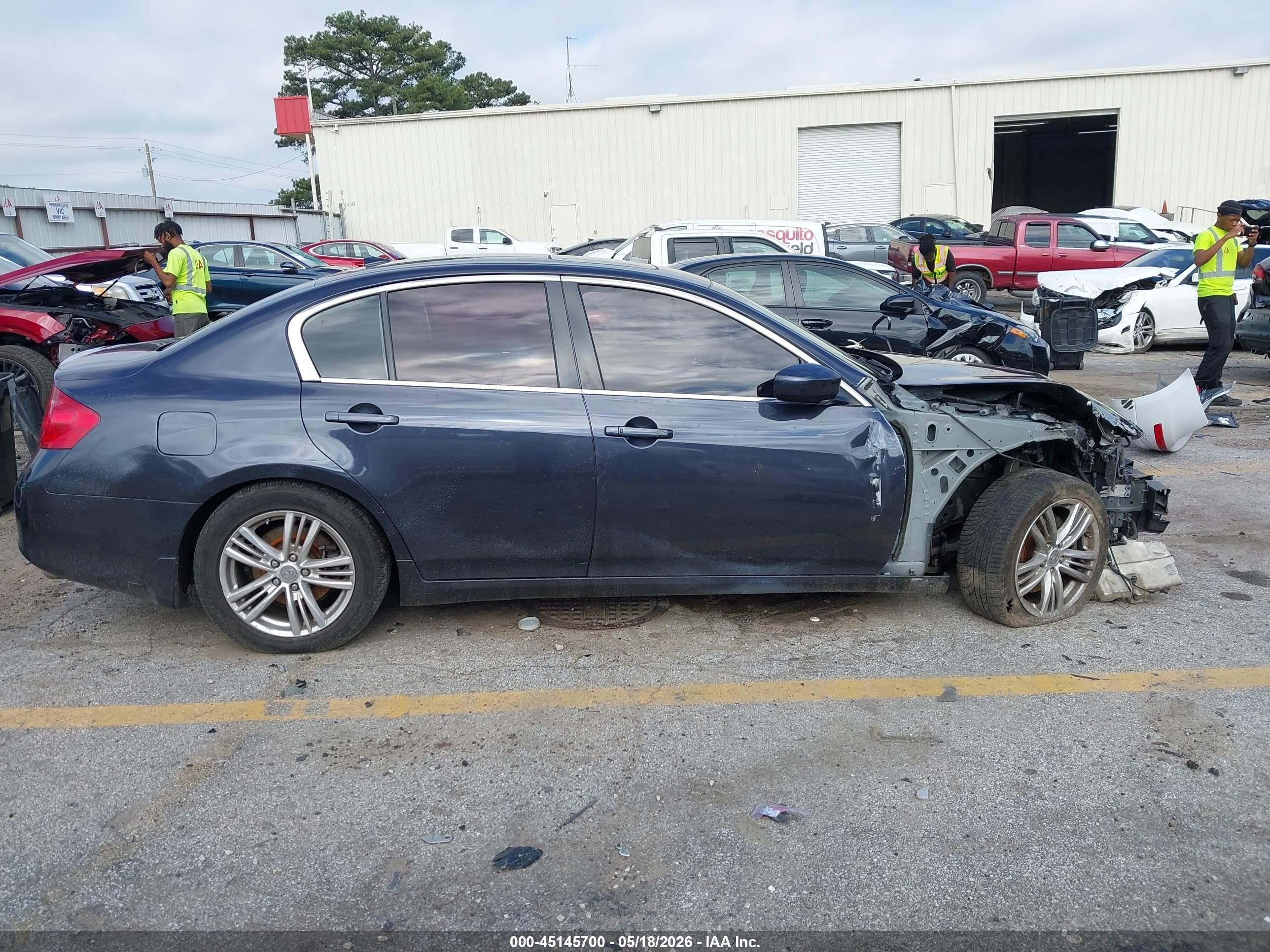 2010 Infiniti G37 Journey Черный vin: JN1CV6APXAM202614