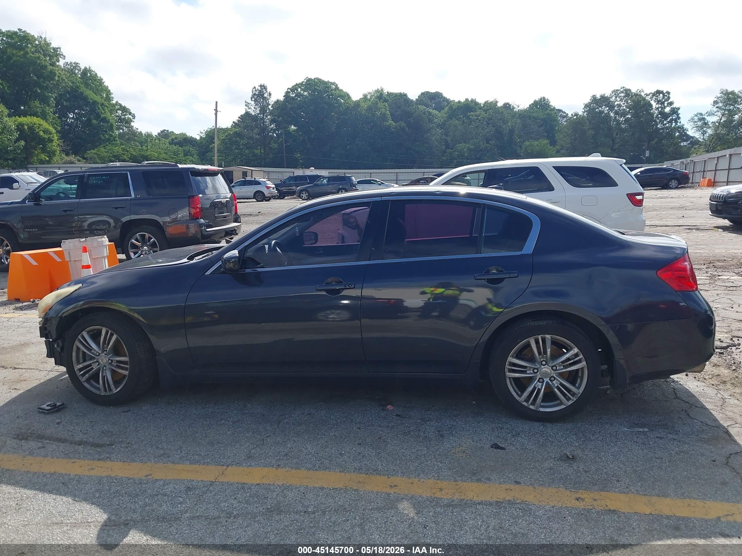 2010 Infiniti G37 Journey Черный vin: JN1CV6APXAM202614