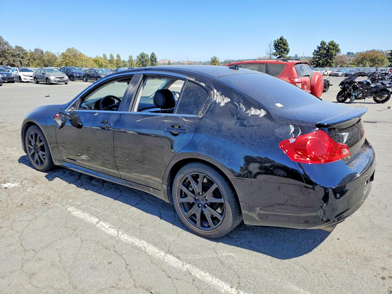 2010 Infiniti G37 Sedan Base Black vin: JN1CV6APXAM202970