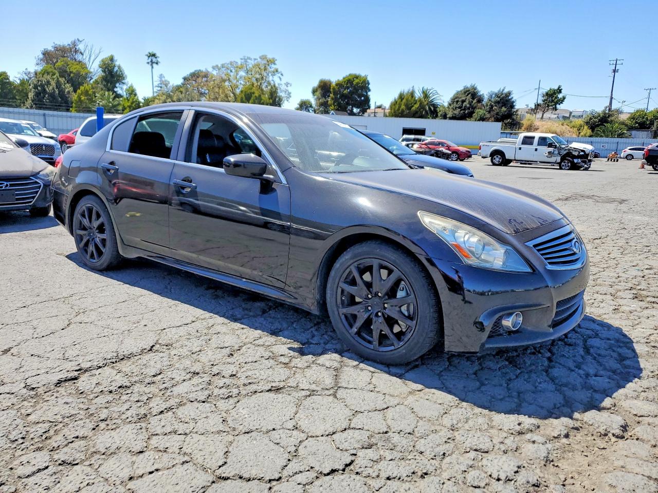 2010 Infiniti G37 Sedan Base Black vin: JN1CV6APXAM202970