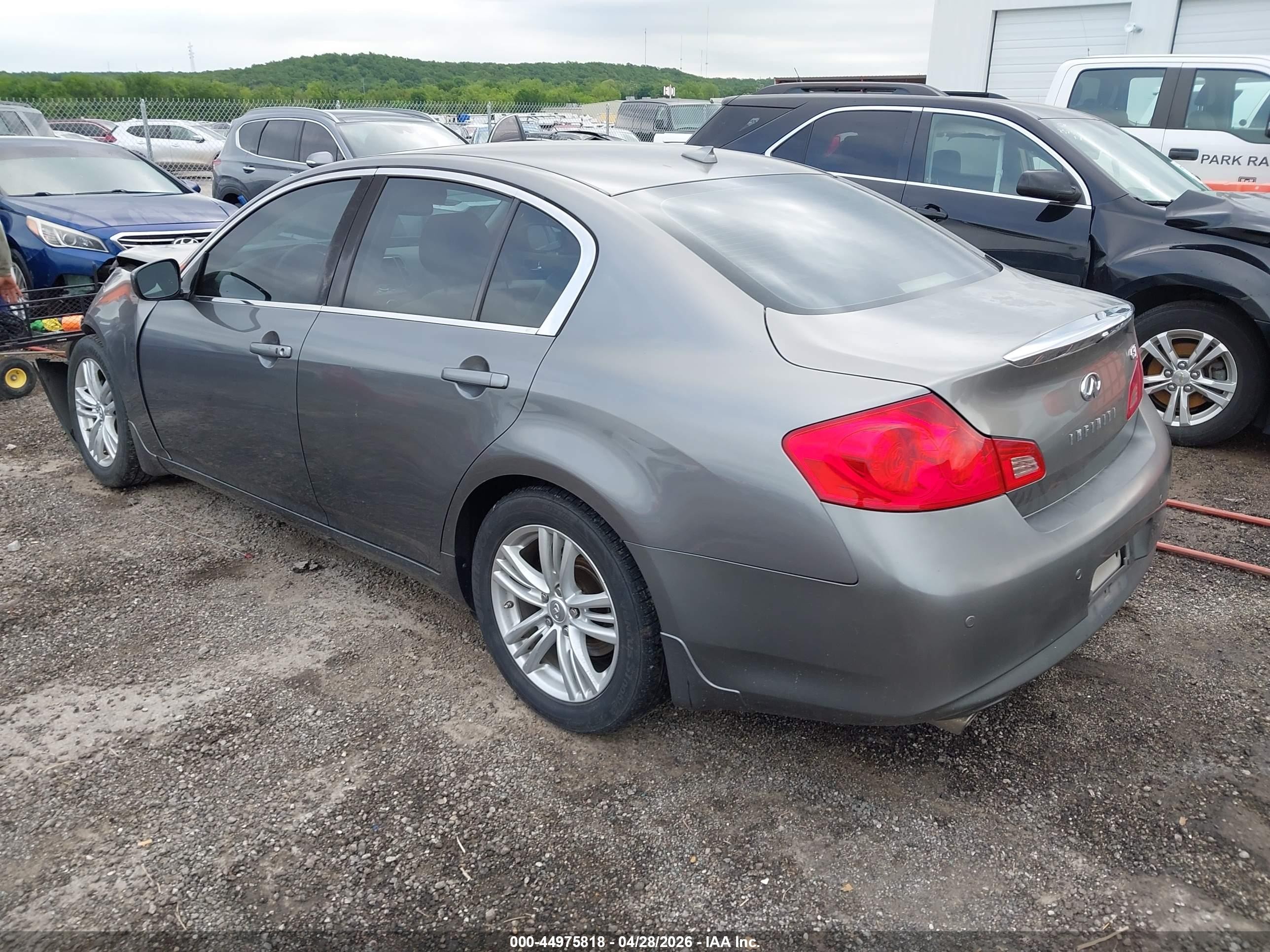 2010 Infiniti G37 Journey Серый vin: JN1CV6APXAM405390