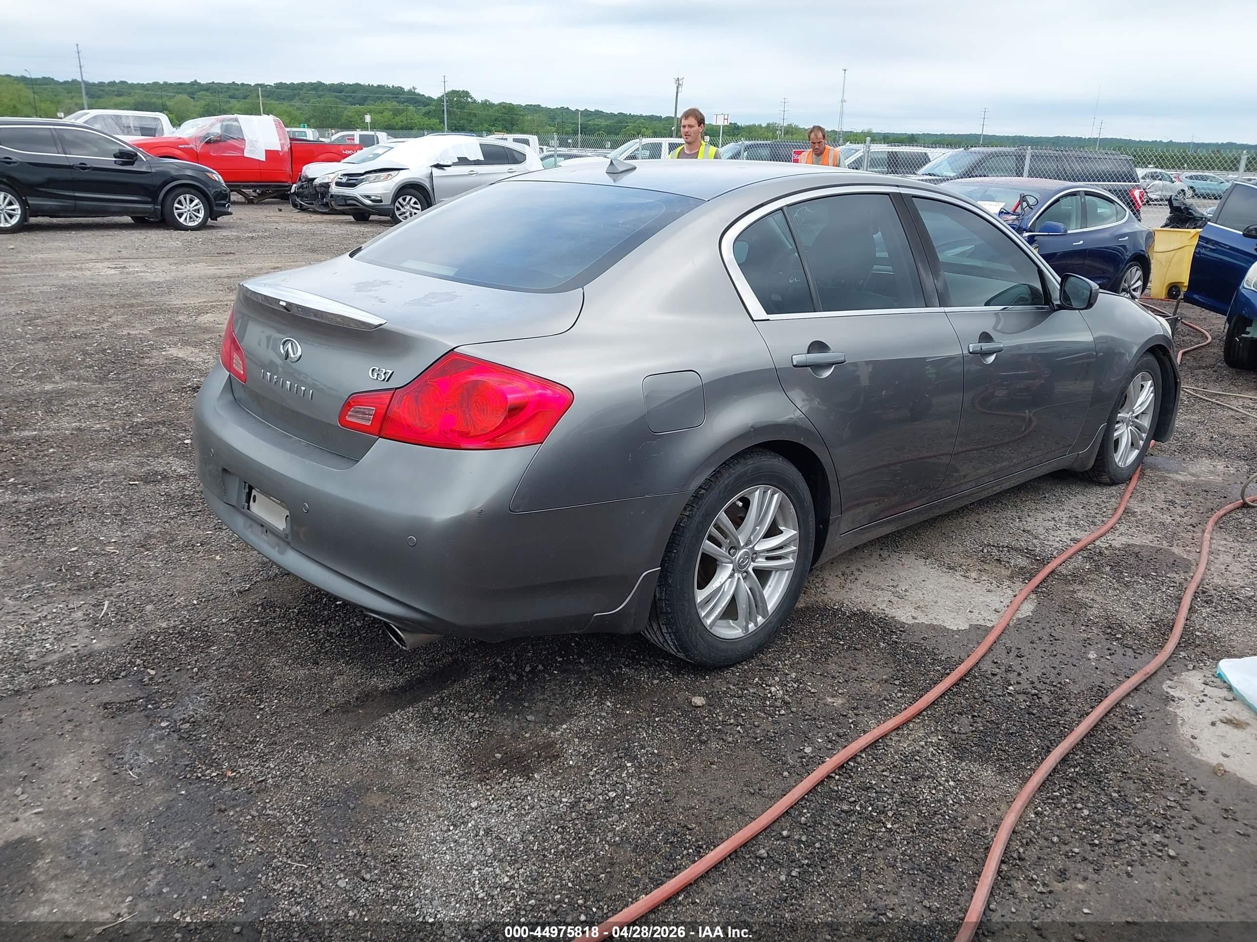 2010 Infiniti G37 Journey Серый vin: JN1CV6APXAM405390