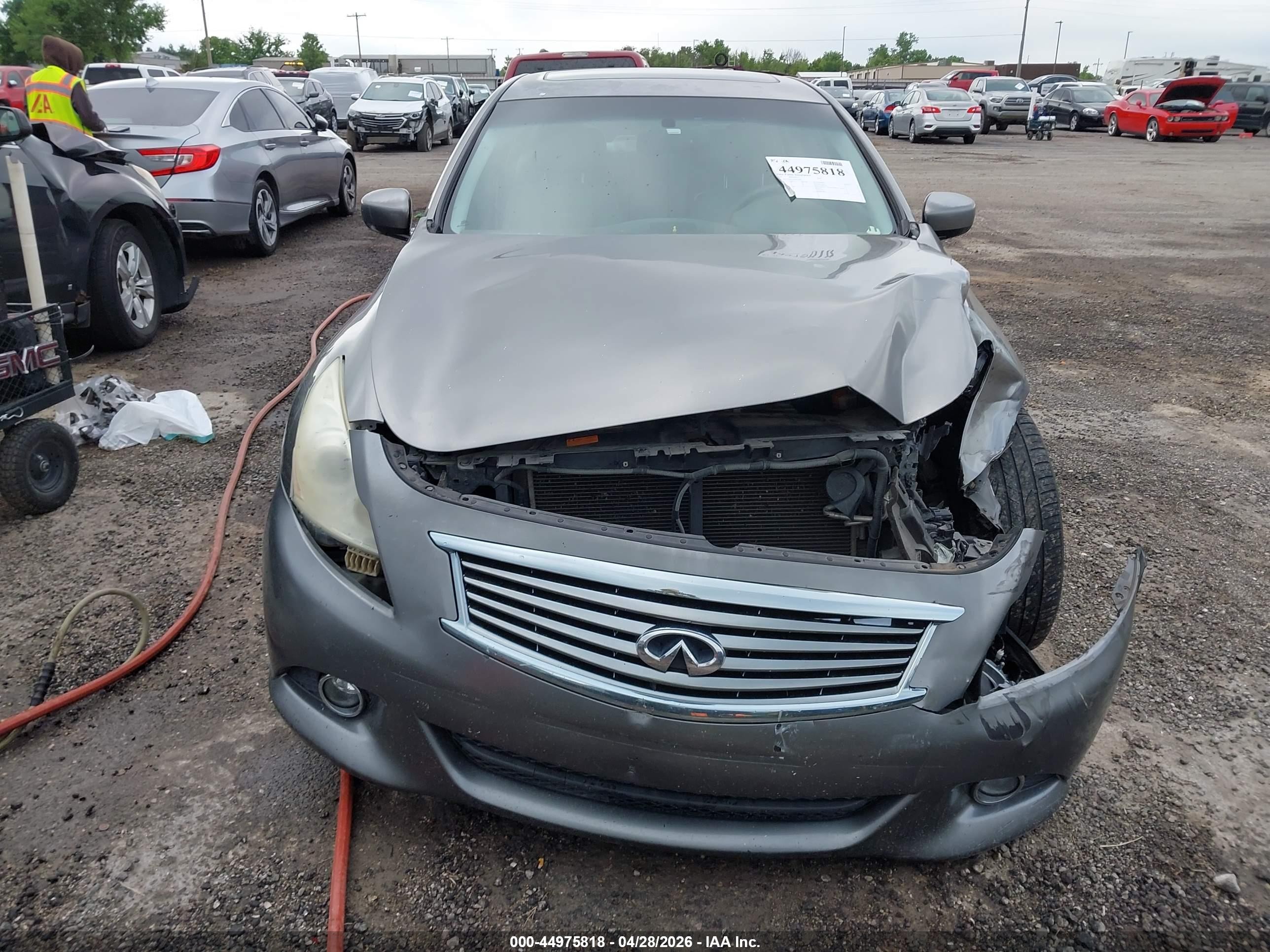 2010 Infiniti G37 Journey Серый vin: JN1CV6APXAM405390