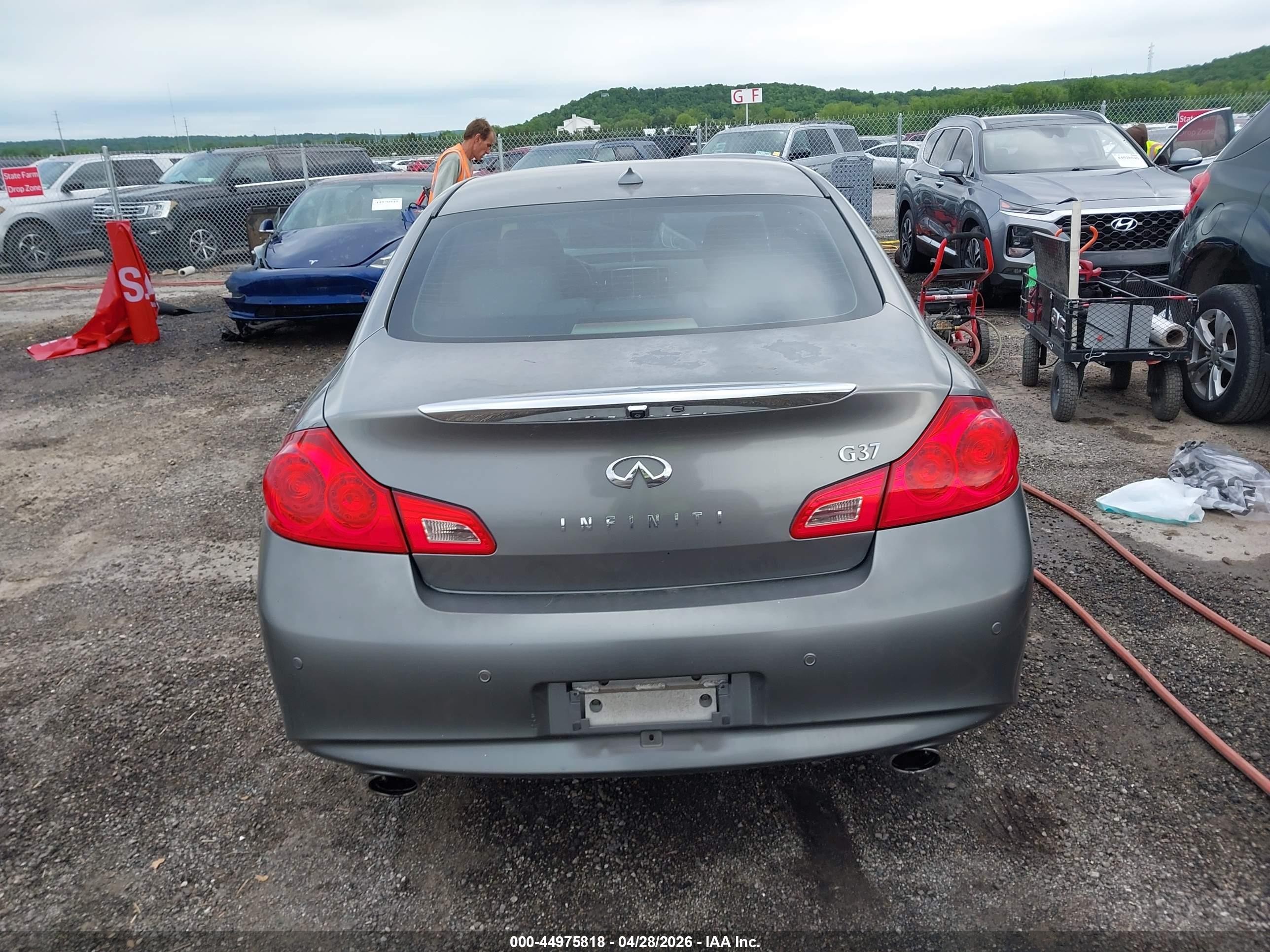 2010 Infiniti G37 Journey Серый vin: JN1CV6APXAM405390