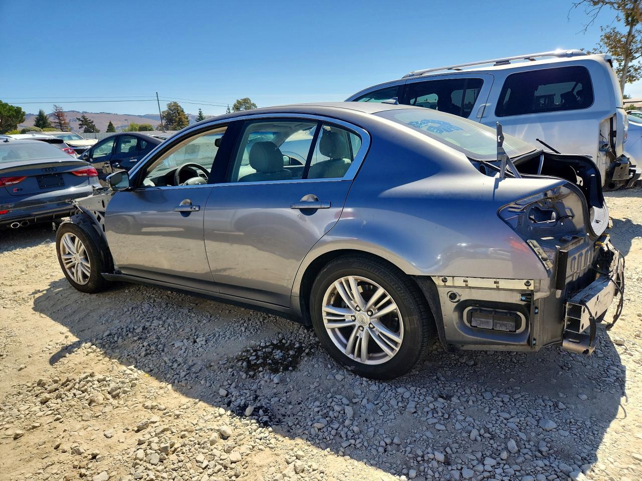 2010 Infiniti G37 Sedan Base Gray vin: JN1CV6APXAM406927
