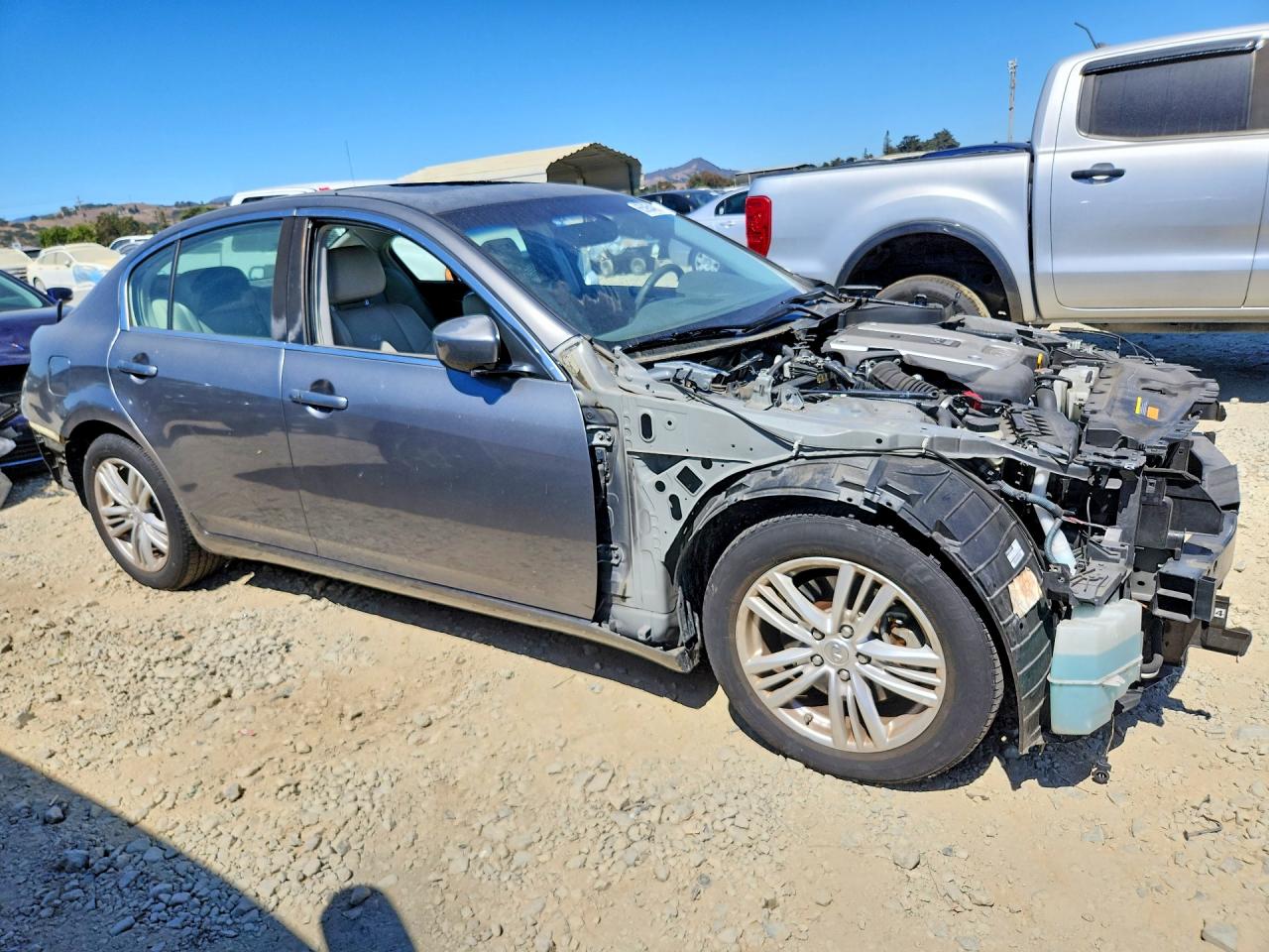 2010 Infiniti G37 Sedan Base Gray vin: JN1CV6APXAM406927