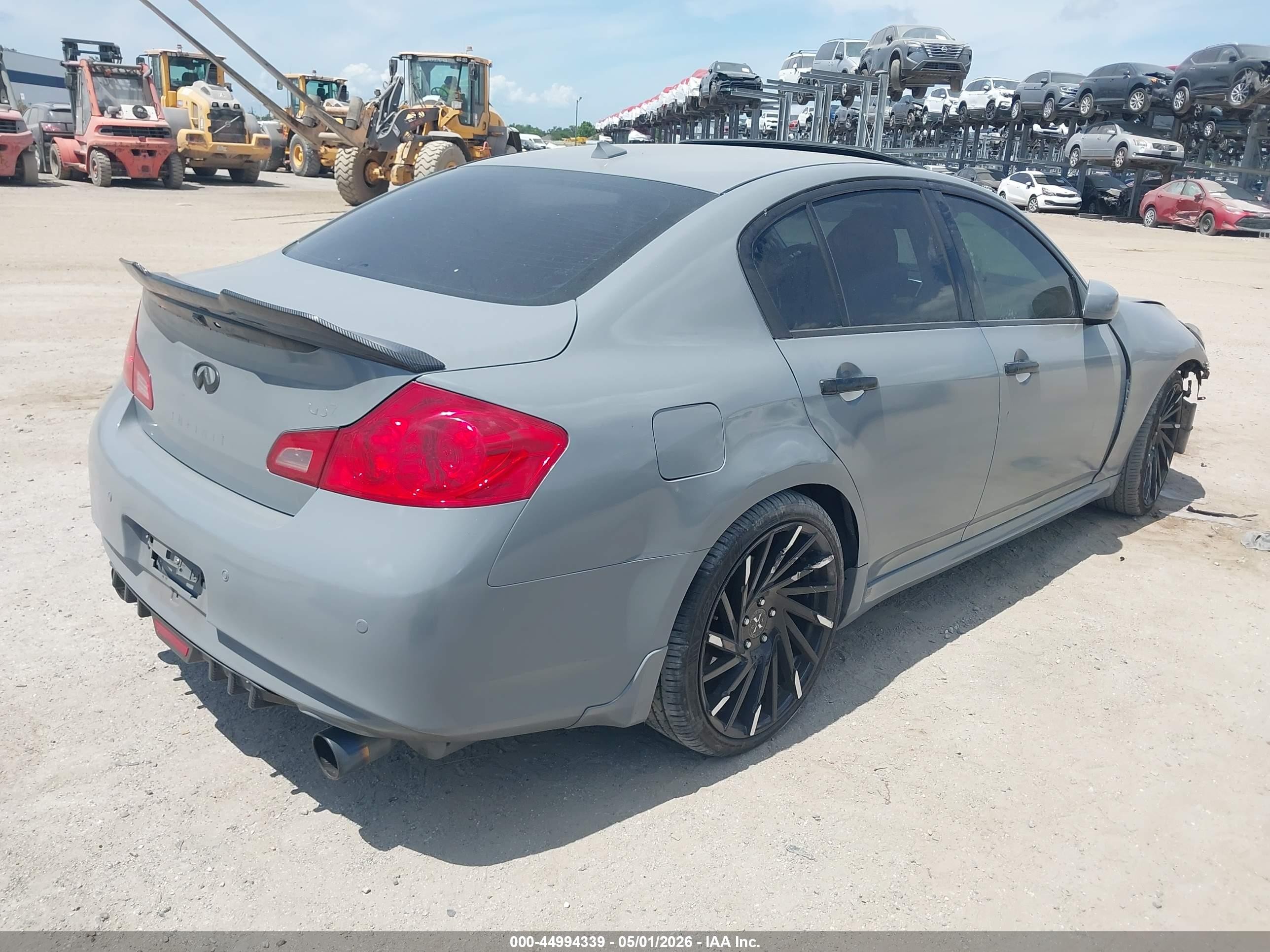 2011 Infiniti G37 Journey Gray vin: JN1CV6APXBM501604