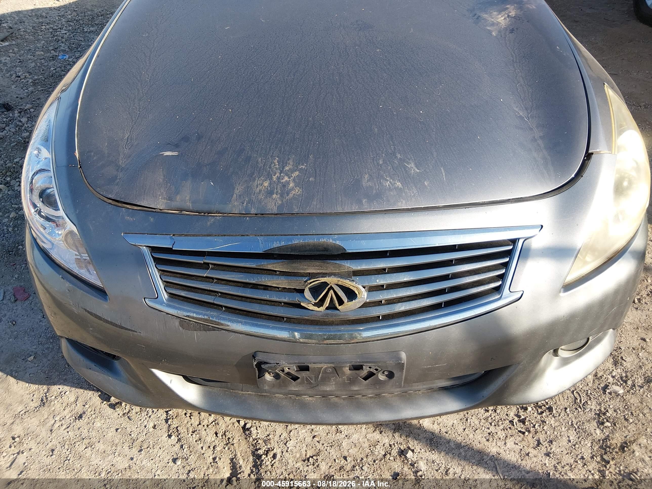 2011 Infiniti G37 Journey Серый vin: JN1CV6APXBM502753