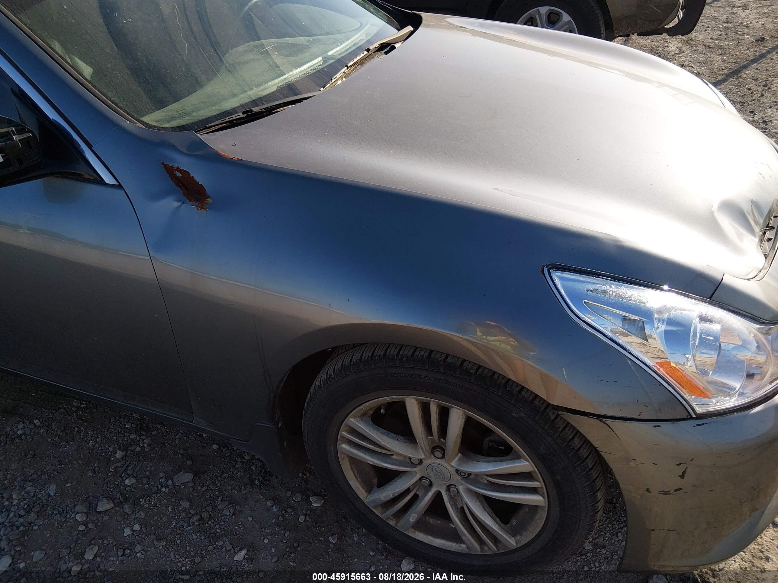 2011 Infiniti G37 Journey Серый vin: JN1CV6APXBM502753