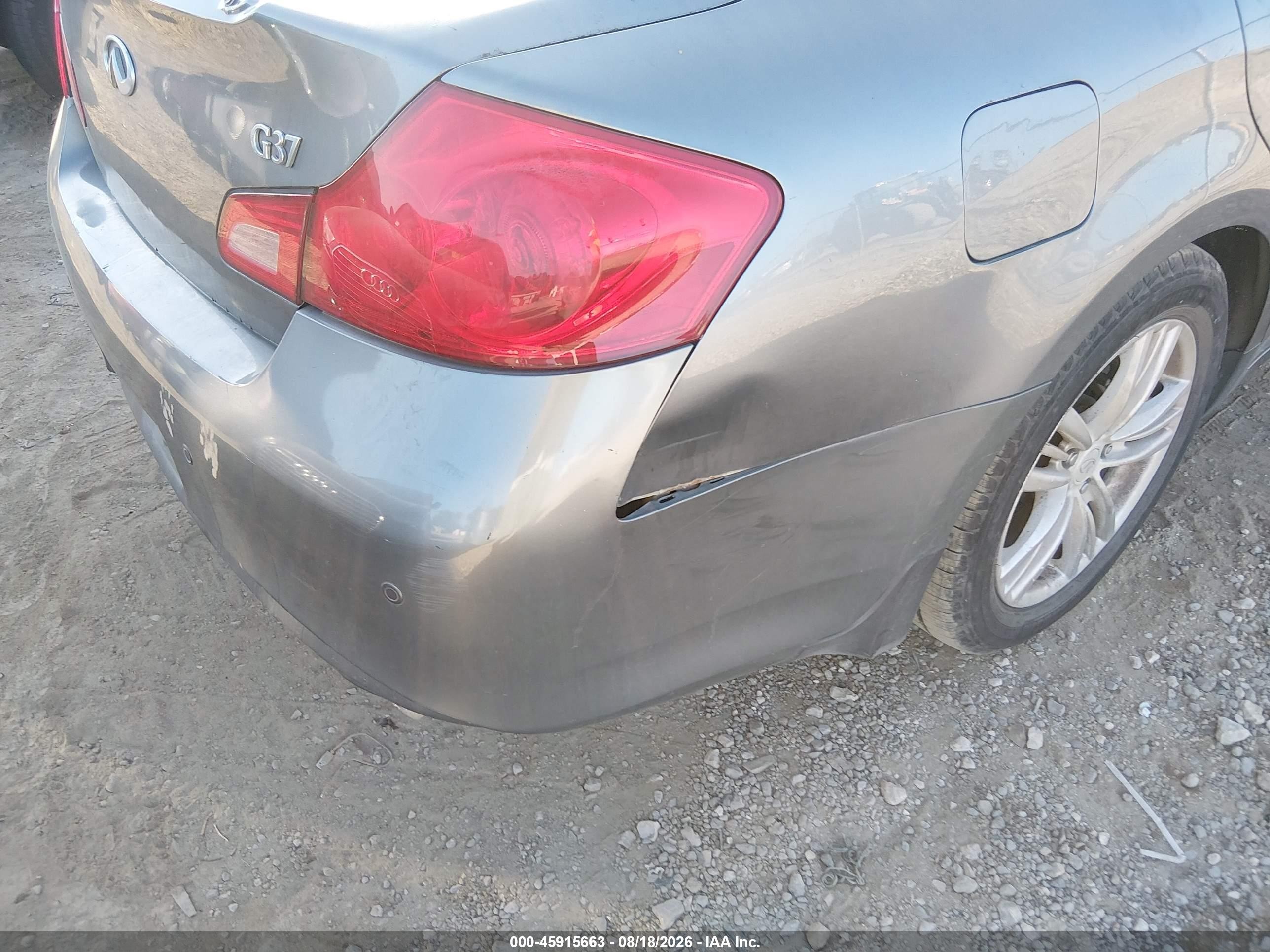 2011 Infiniti G37 Journey Серый vin: JN1CV6APXBM502753