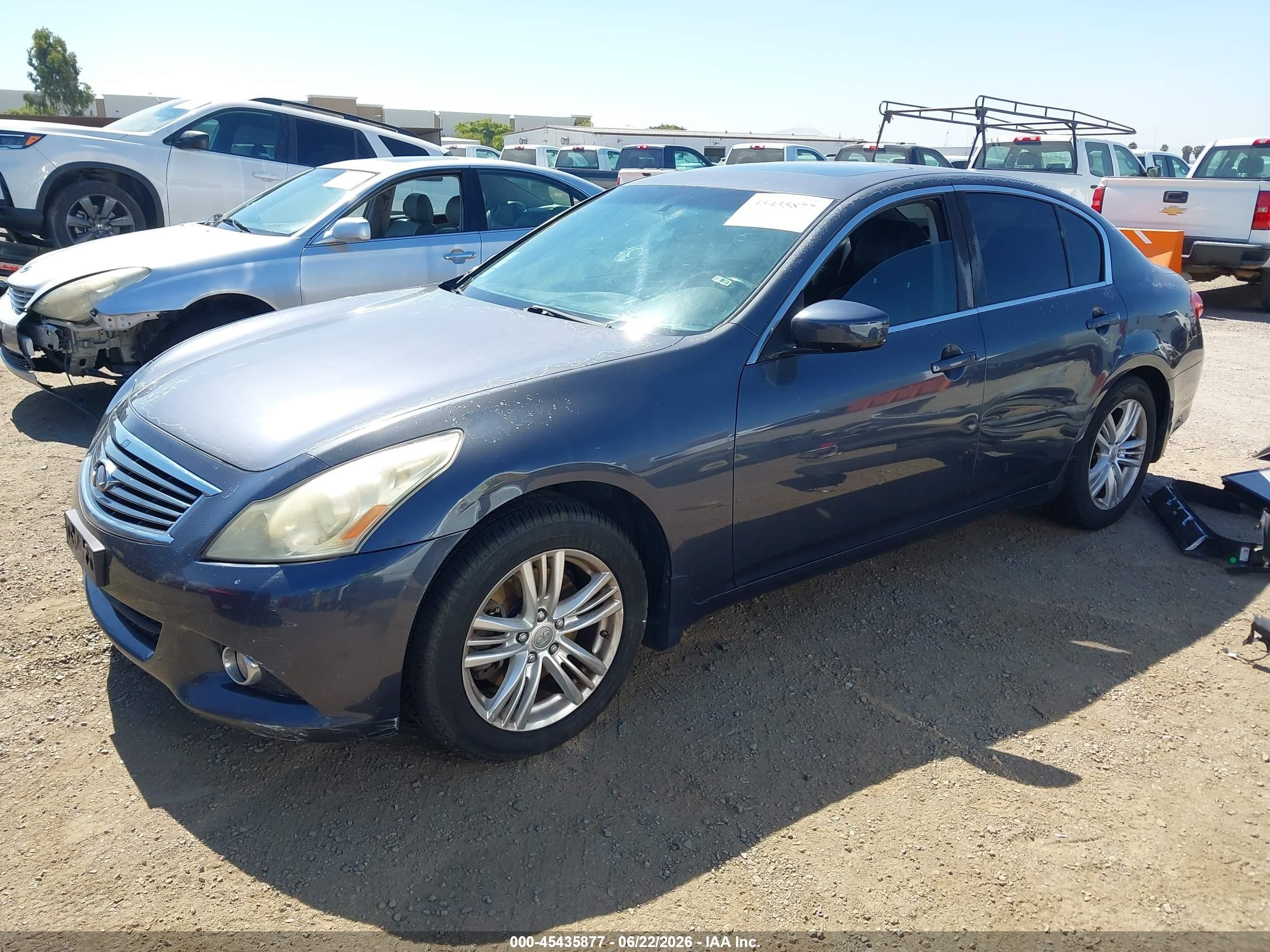 2012 Infiniti G37 Journey Gray vin: JN1CV6APXCM620268