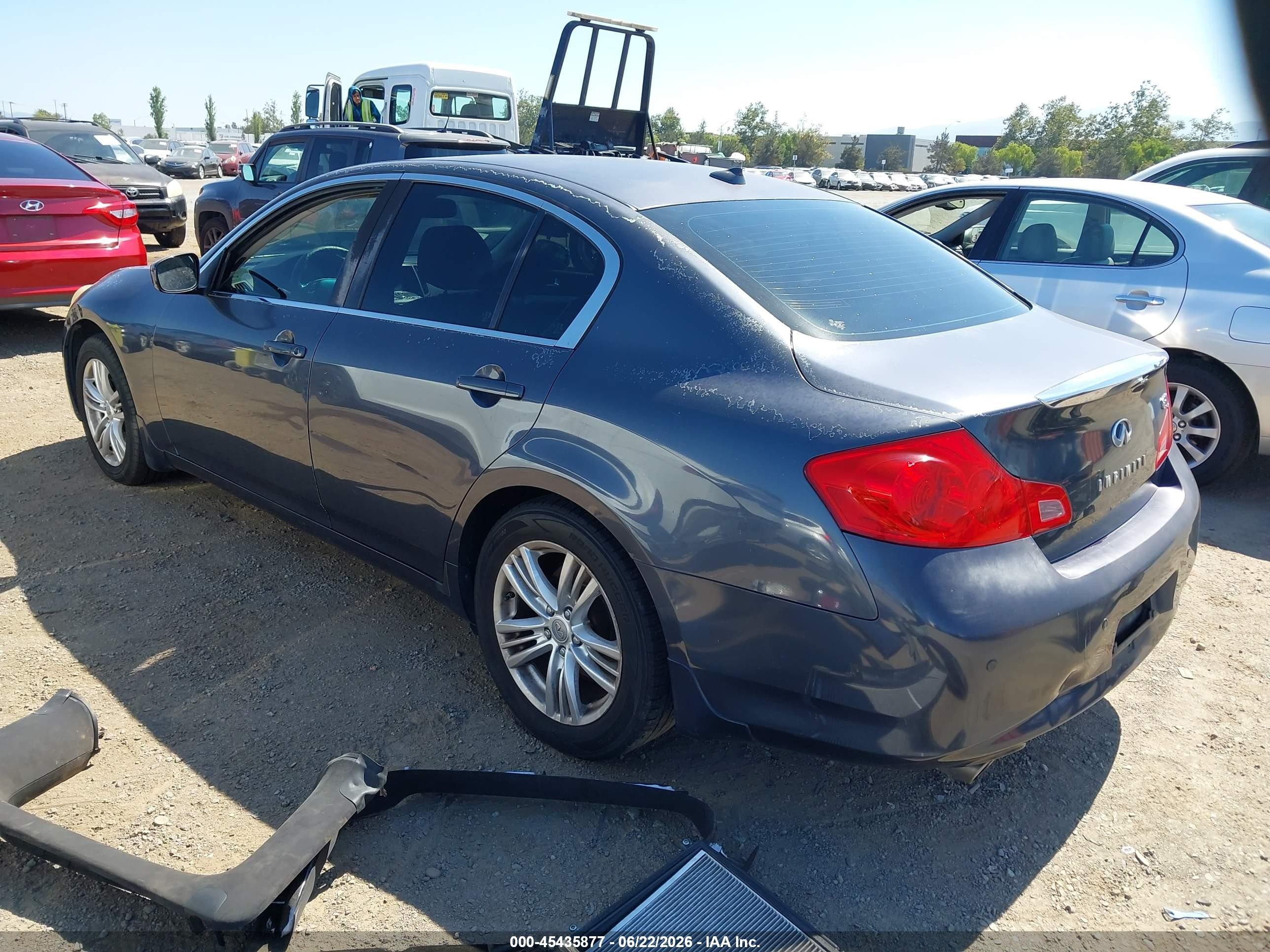 2012 Infiniti G37 Journey Gray vin: JN1CV6APXCM620268