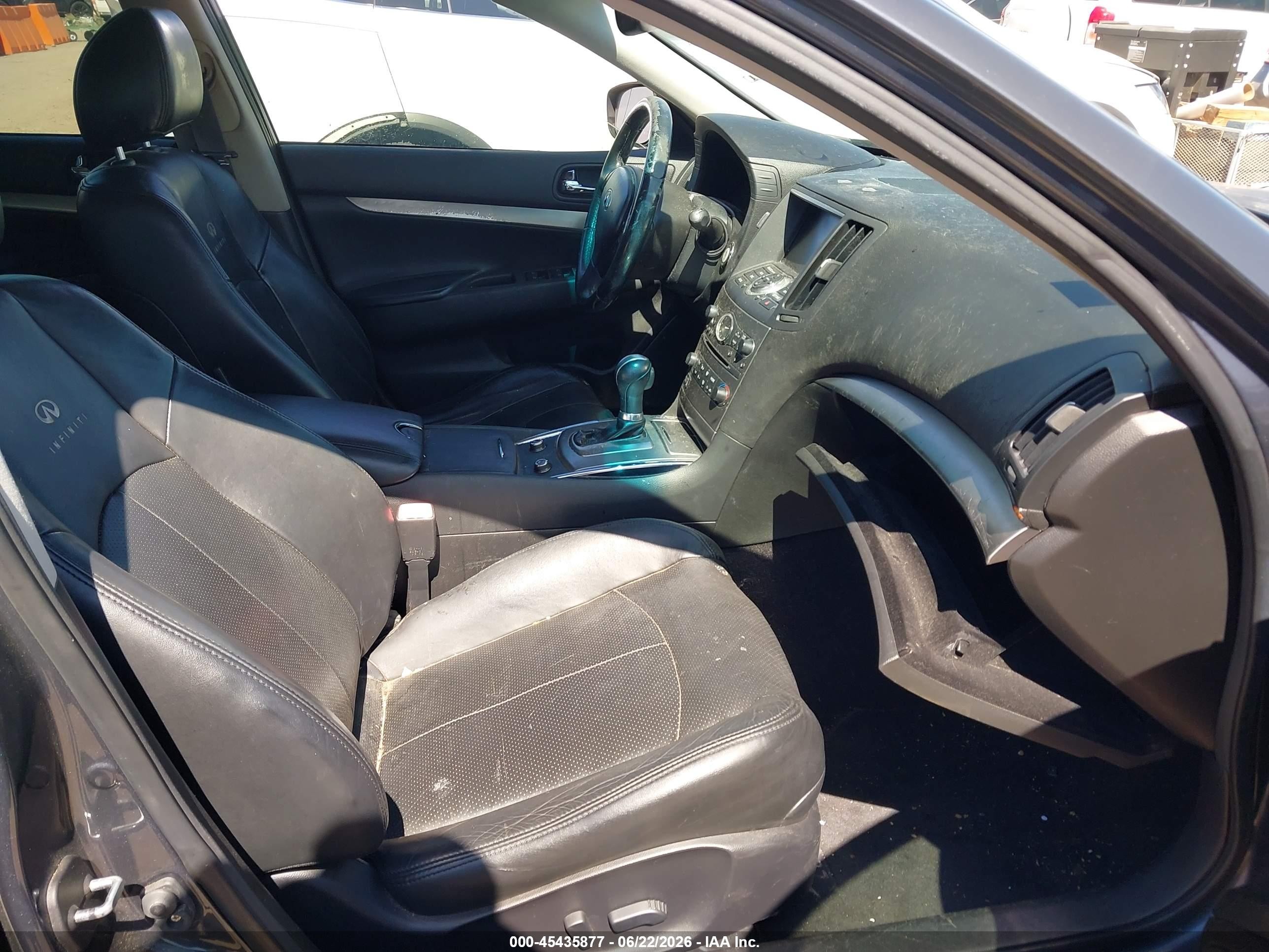 2012 Infiniti G37 Journey Gray vin: JN1CV6APXCM620268