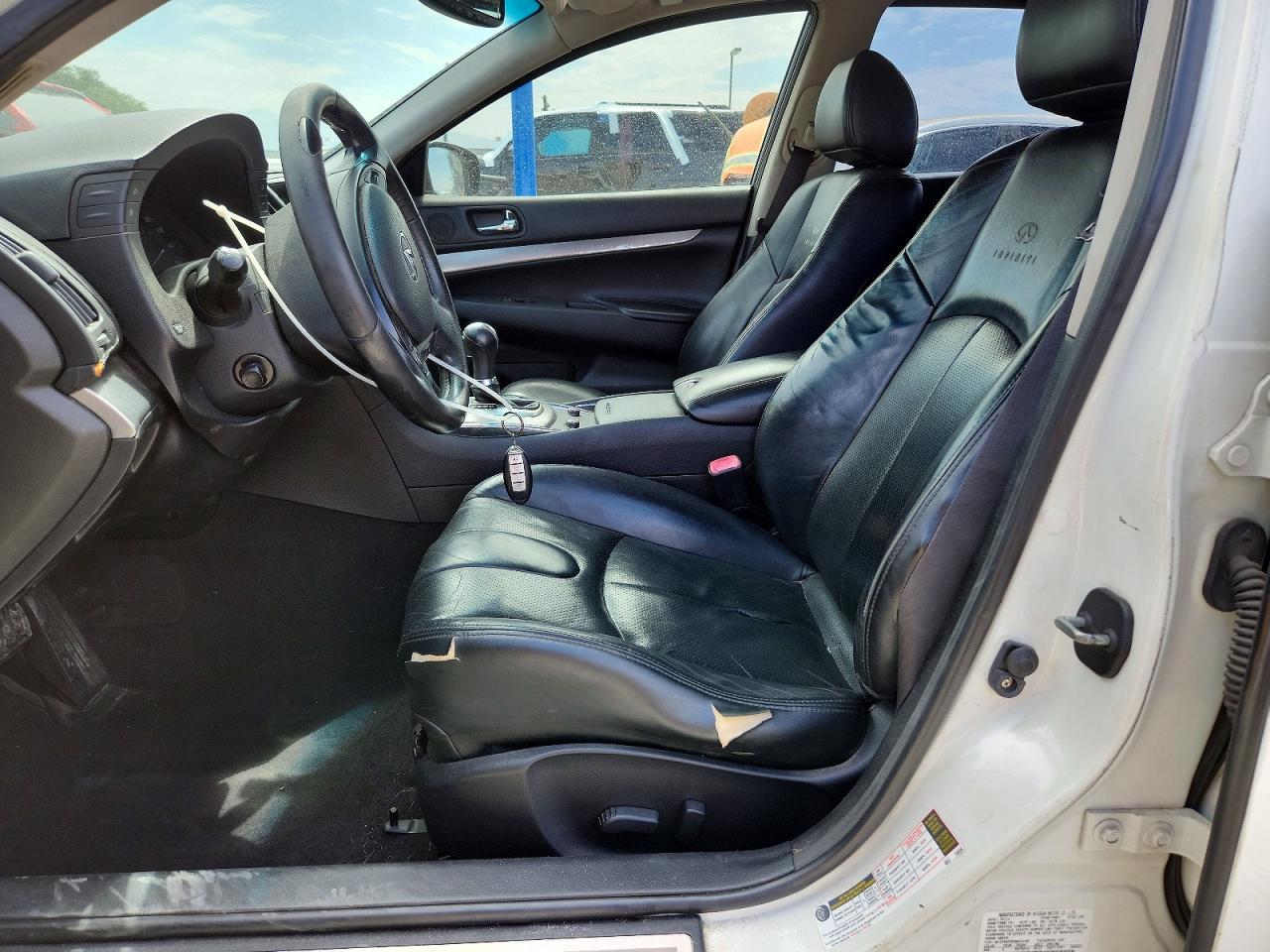2012 Infiniti G37 Sedan Journey White vin: JN1CV6APXCM623185